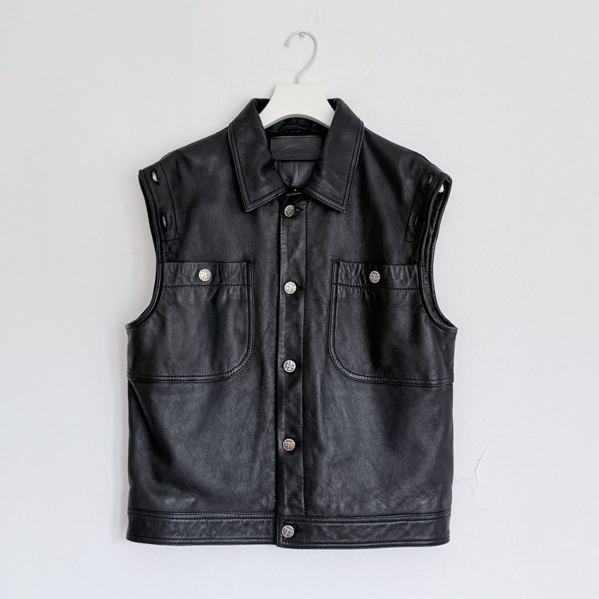 Telfar Telfar Wilson’s Leather jacket Size S / US 4 / IT 40 - 3 Thumbnail