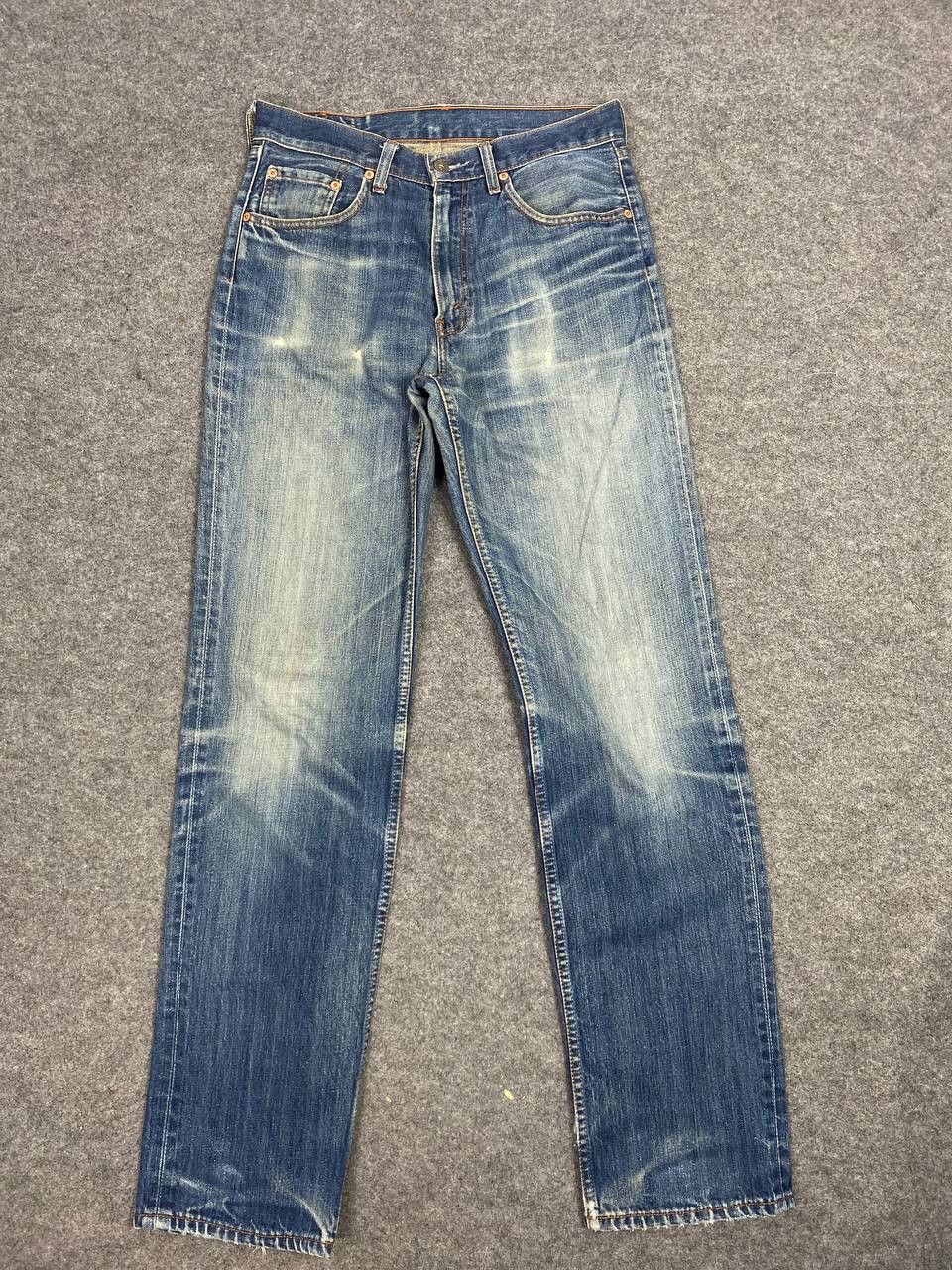 Levi's vintage levis 502 distressed denim nice design Size US 32 / EU 48 - 8 Thumbnail