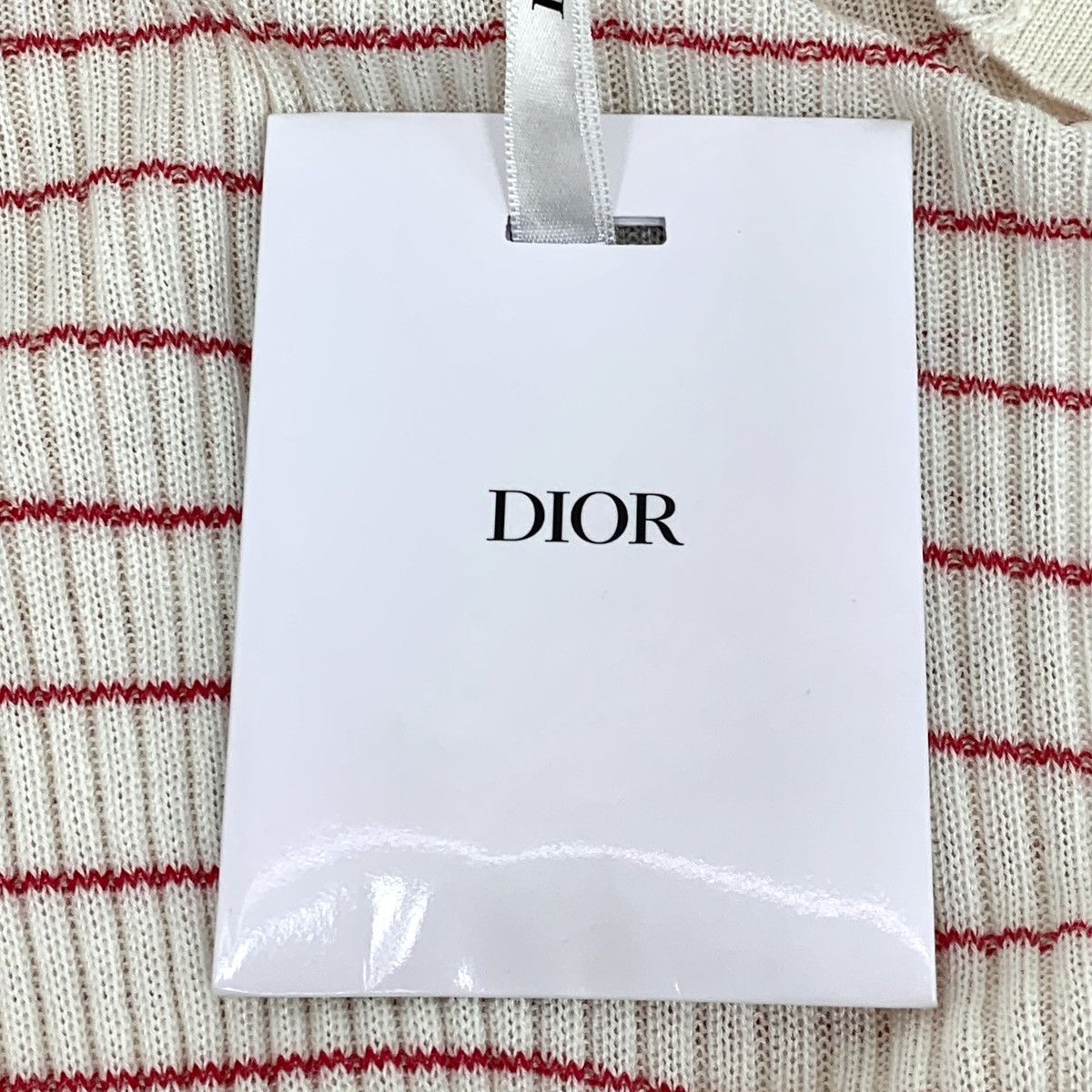 Dior Dior Colorblocked Striped Cashmere Knit Sweatshirt Size S / US 4 / IT 40 - 6 Thumbnail