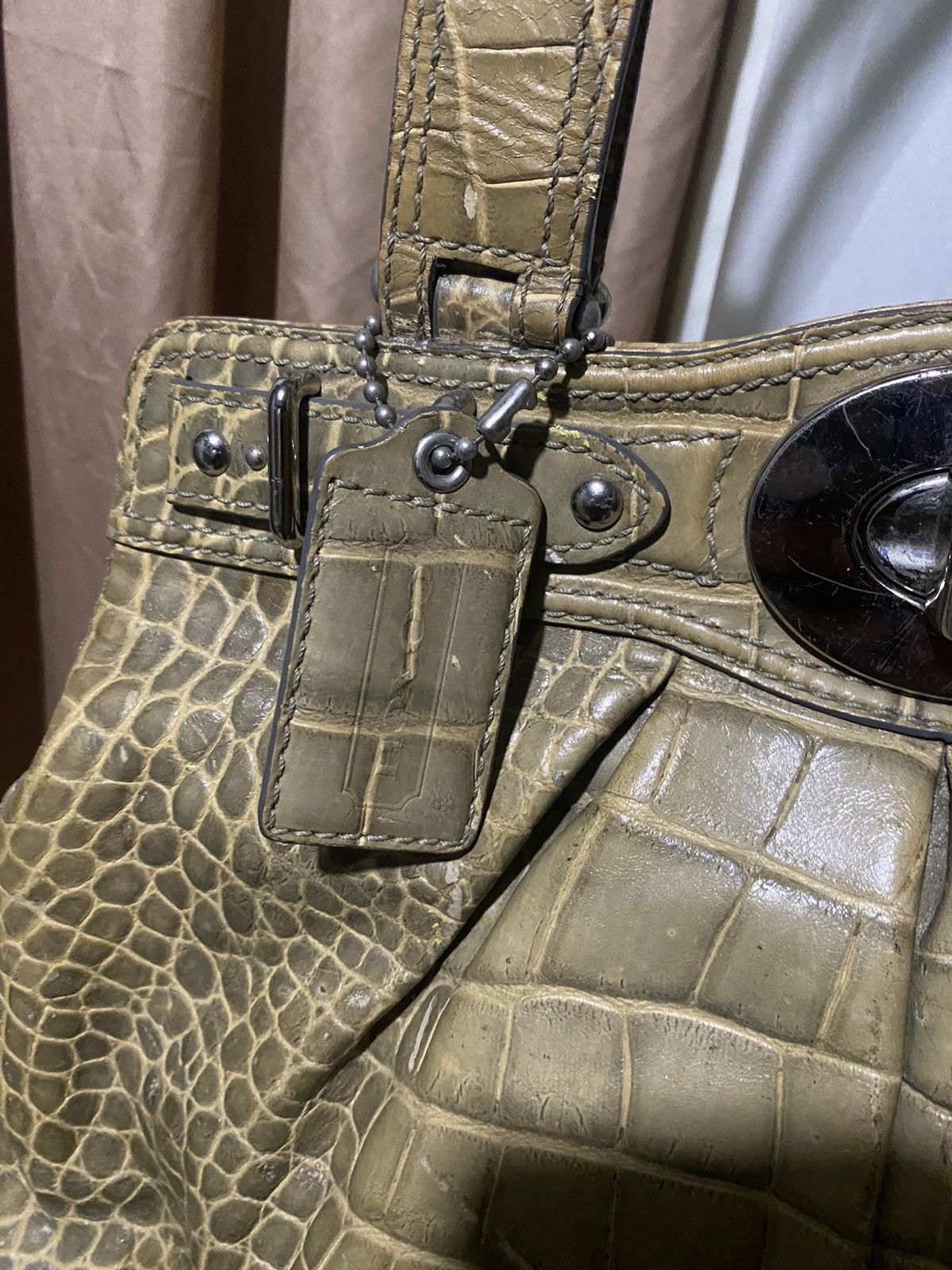 Coach Vintage coach Crocodile skin Size ONE SIZE - 5 Thumbnail
