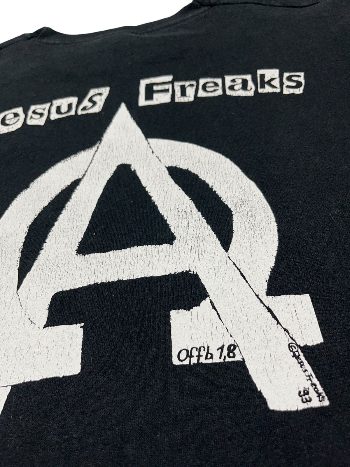 Band Tees Vintage 1993 Jesus Freaks Christian Metal Band T-shirt Size US M / EU 48-50 / 2 - 7 Thumbnail