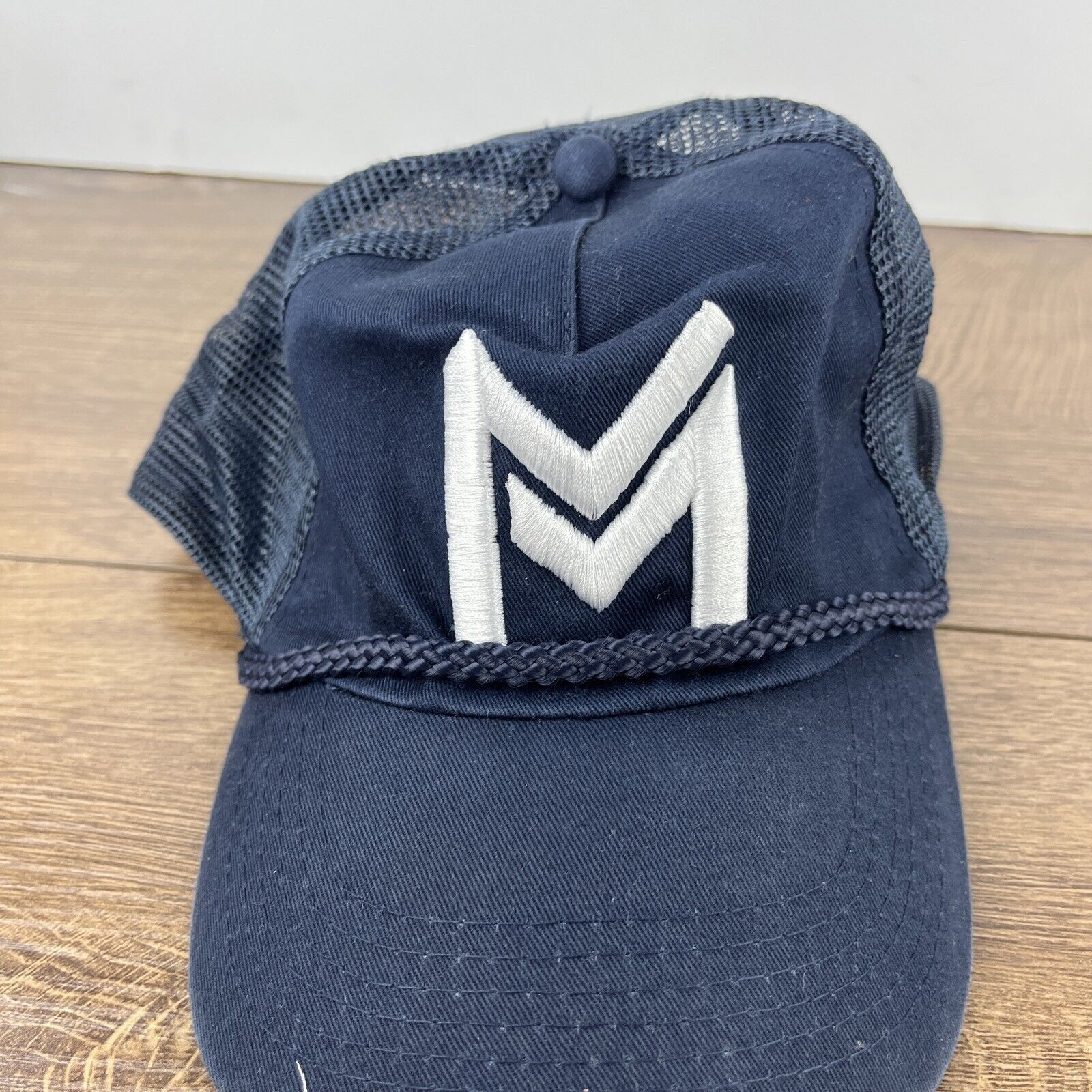 Other MM Hat Blue Hat Adjustable Adult Size Hat Cap Size ONE SIZE - 6 Thumbnail