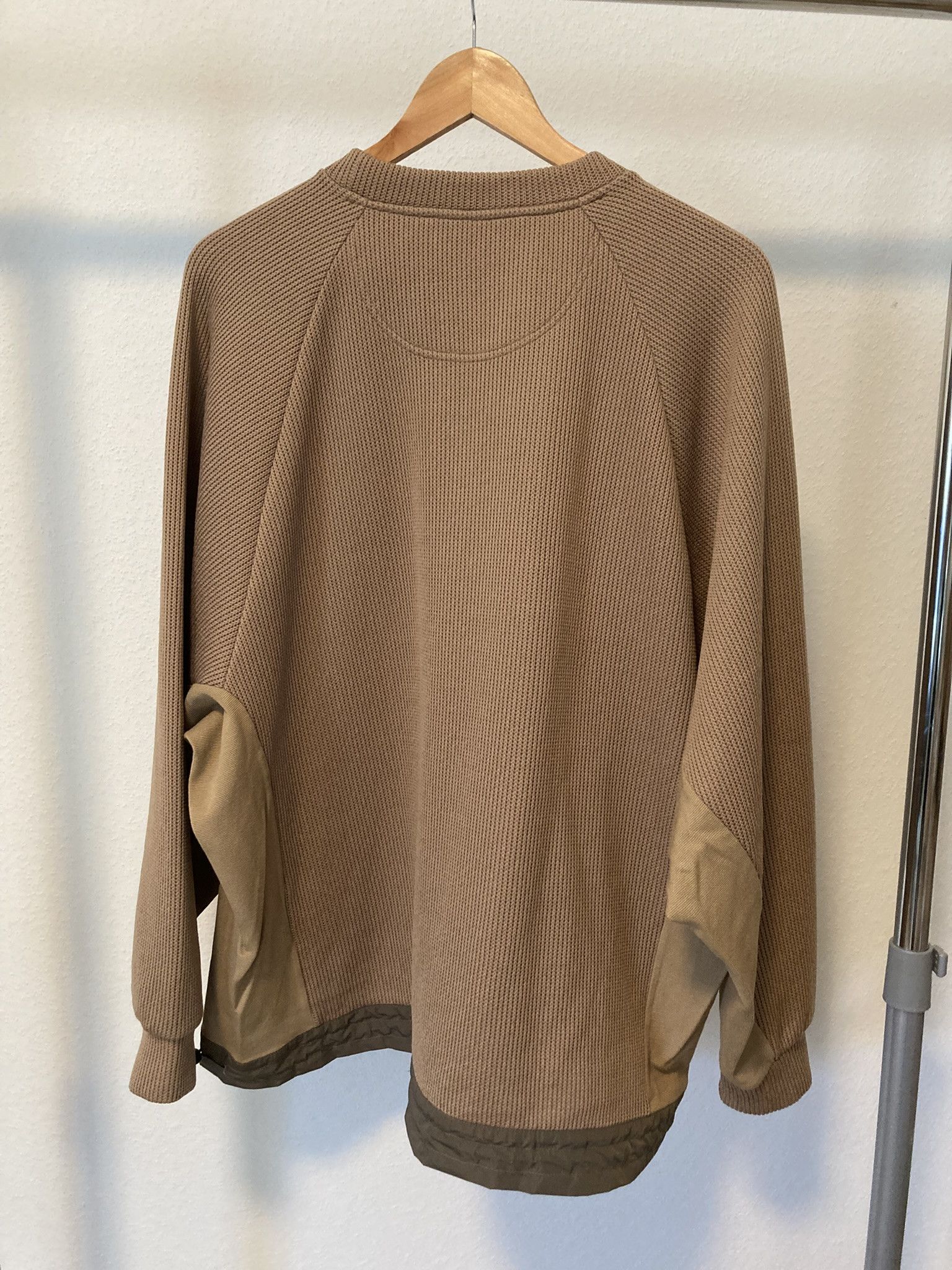 White Mountaineering White Mountaineering Oversized Raglan Knit Sweater Brown Size US M / EU 48-50 / 2 - 2 Thumbnail