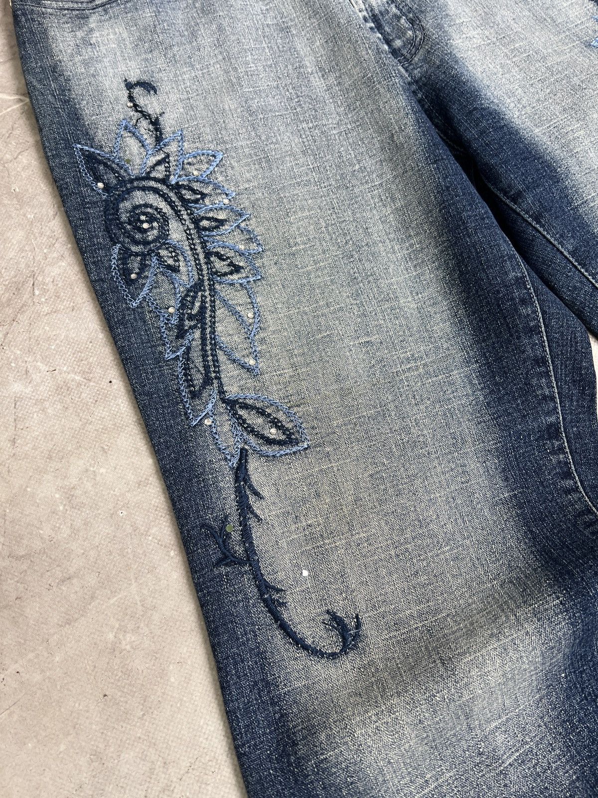 Tornado Mart Vintage tornado mart style washed baggy y2k hype Jeans Blue Size US 34 / EU 50 - 3 Thumbnail