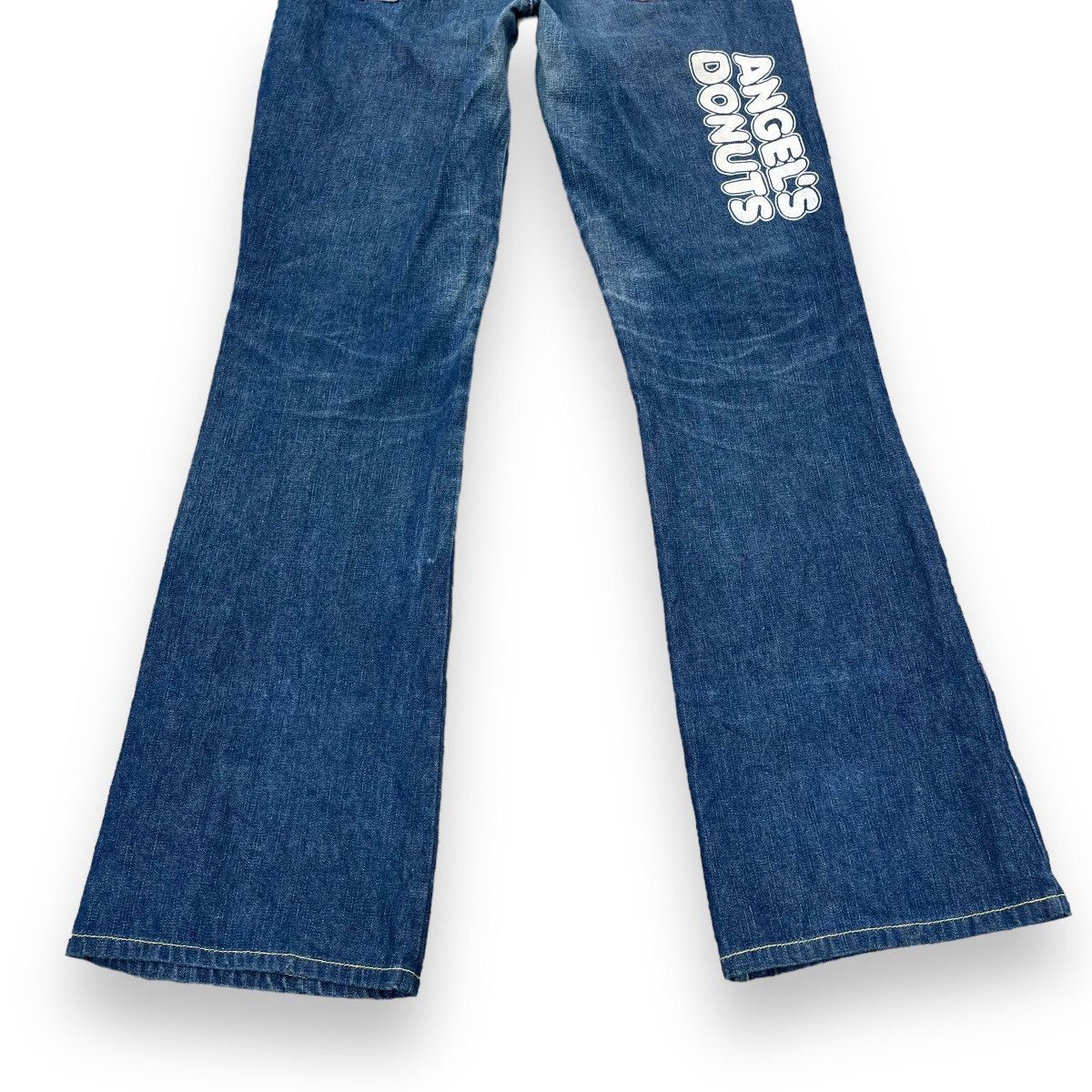 Angel Blue × Hysteric Glamour × Japanese Brand ANGEL BLUE CORDUROY POCKET PATCHWORK DENIM PANTS Size 28" / US 6 / IT 42 - 12 Thumbnail