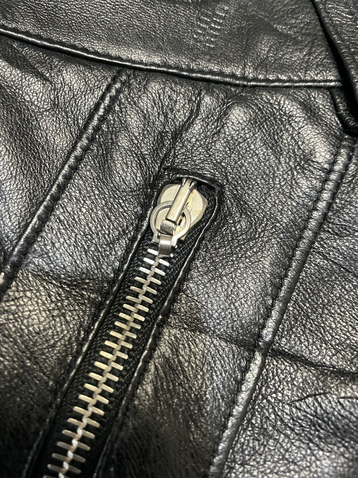 Versace Vintage Gianni Versace Leather Pants Size US 29 - 4 Thumbnail