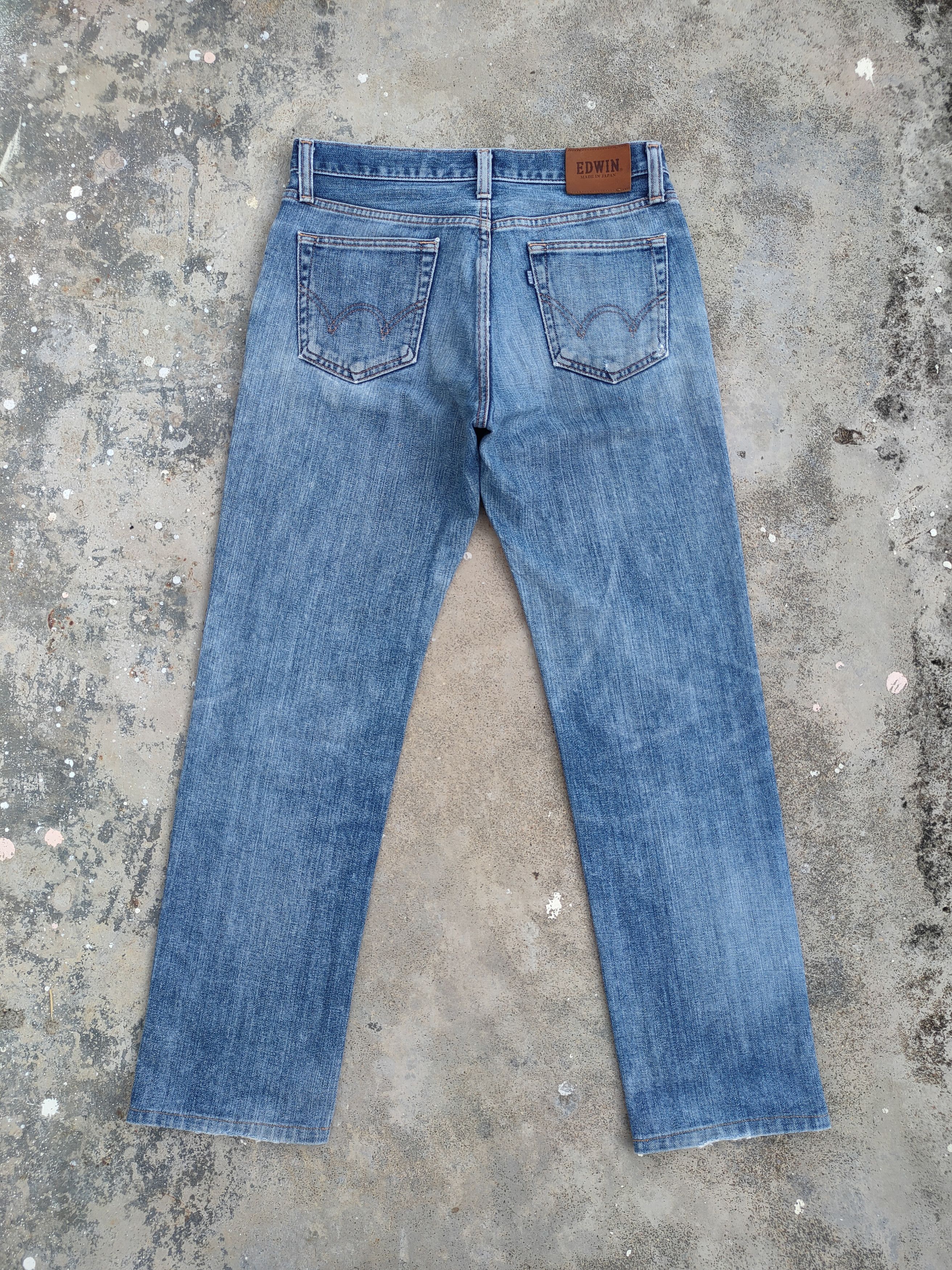 Edwin × Jean × Vintage W31 VINTAGE EDWIN FADED JEANS DENIM PANTS Size US 31 - 10 Thumbnail