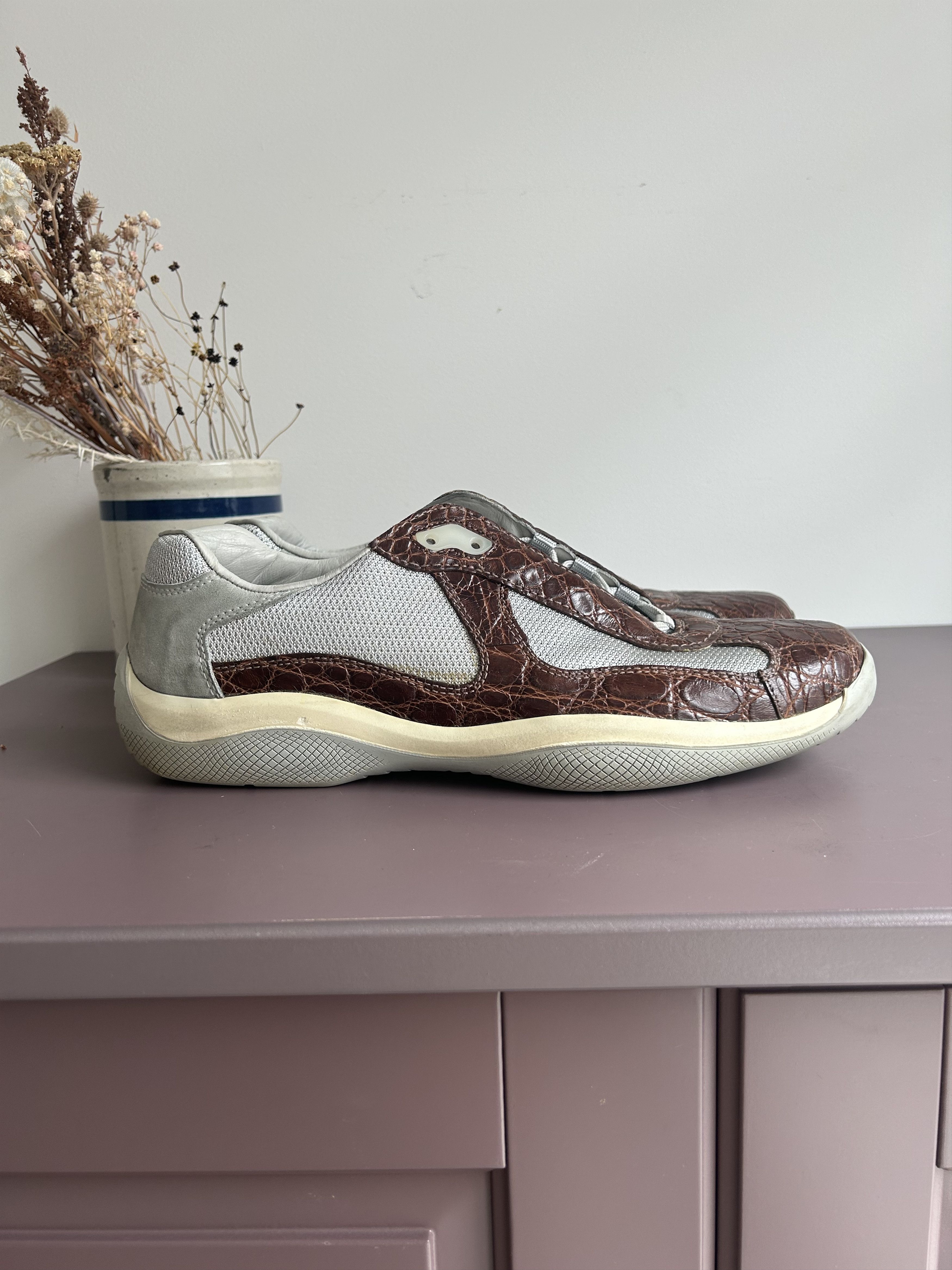 Prada Prada Americas cup Croc Size US 9.5 / EU 42-43 - 4 Thumbnail