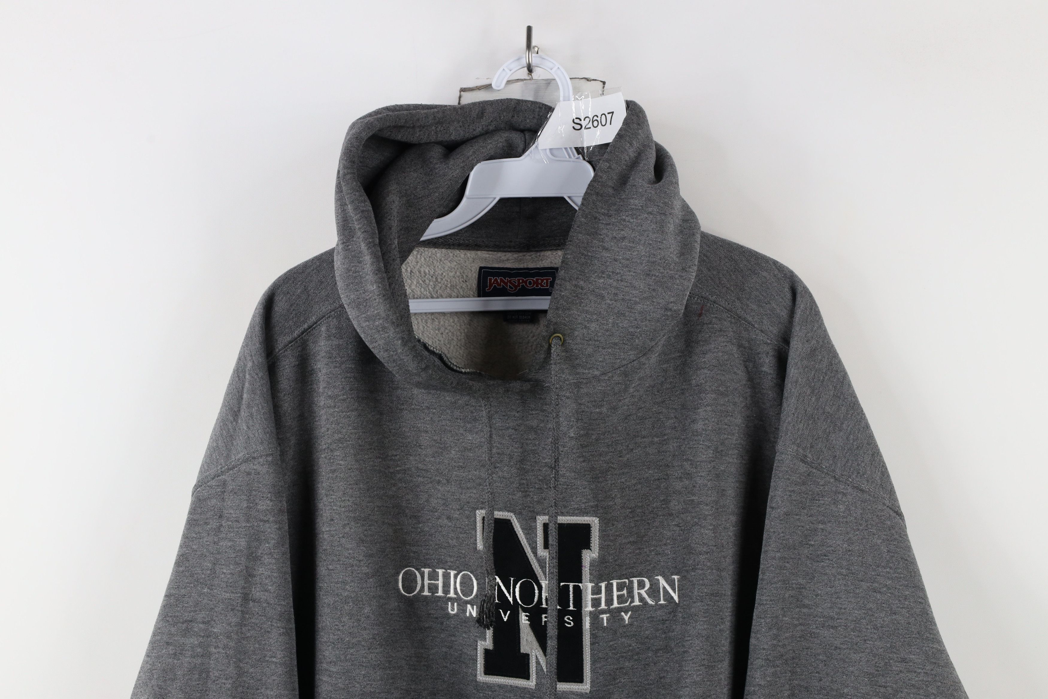 Jansport × Vintage Vintage 90s Out Ohio Northern University Hoodie Sweatshirt Size US XL / EU 56 / 4 - 2 Thumbnail