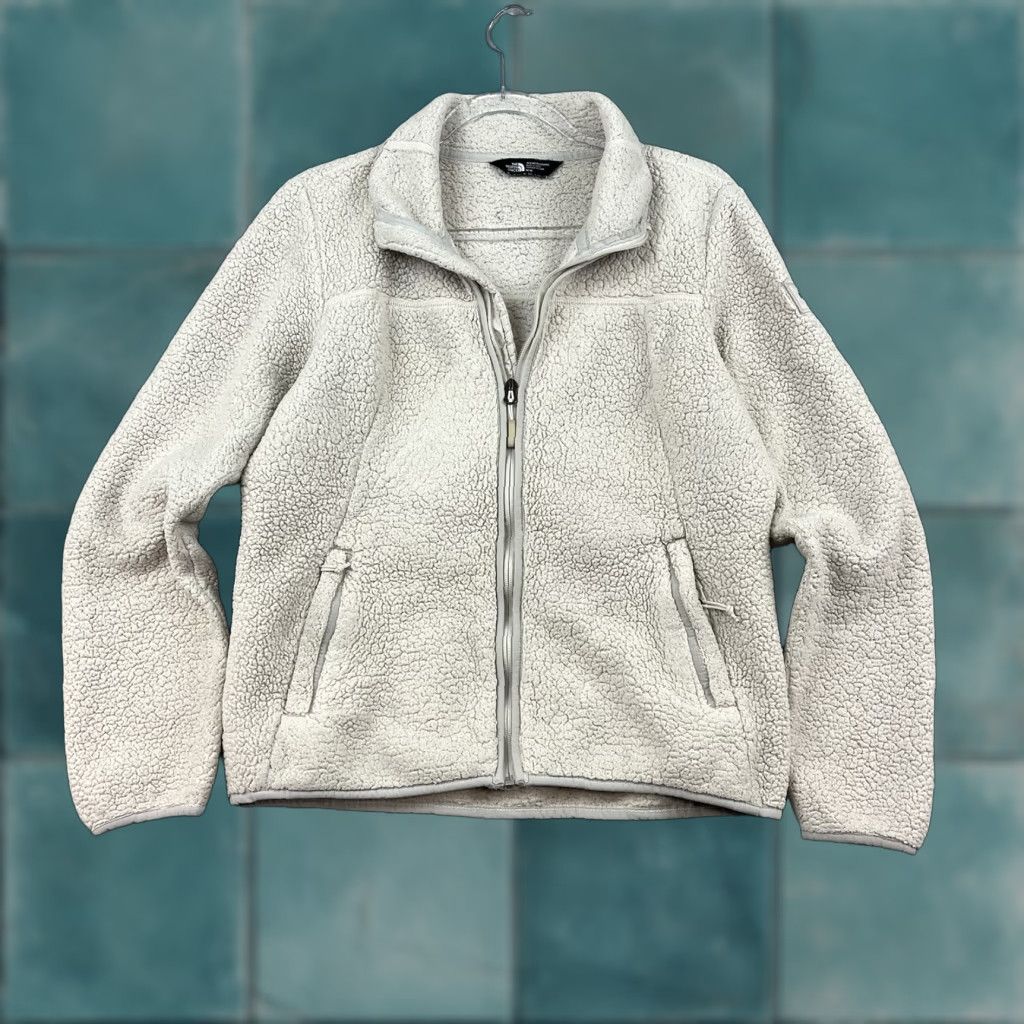 The North Face The North Face Women's Jacket M Beige Oatmeal Fleece Campshire Full Zip Regular Fit Size M / US 6-8 / IT 42-44 - 1 Thumbnail
