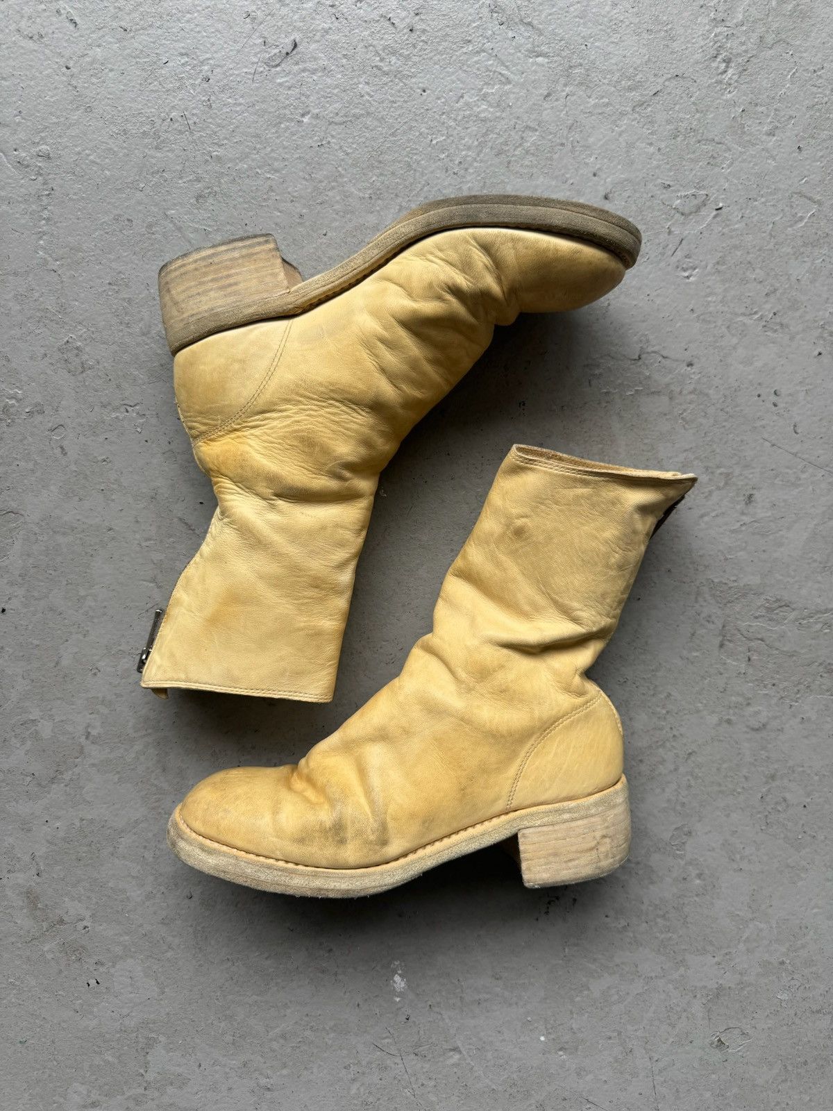 Guidi Guidi 788z Soft Horse Leather Back Zip Boots Size US 6 / IT 36 - 2 Thumbnail