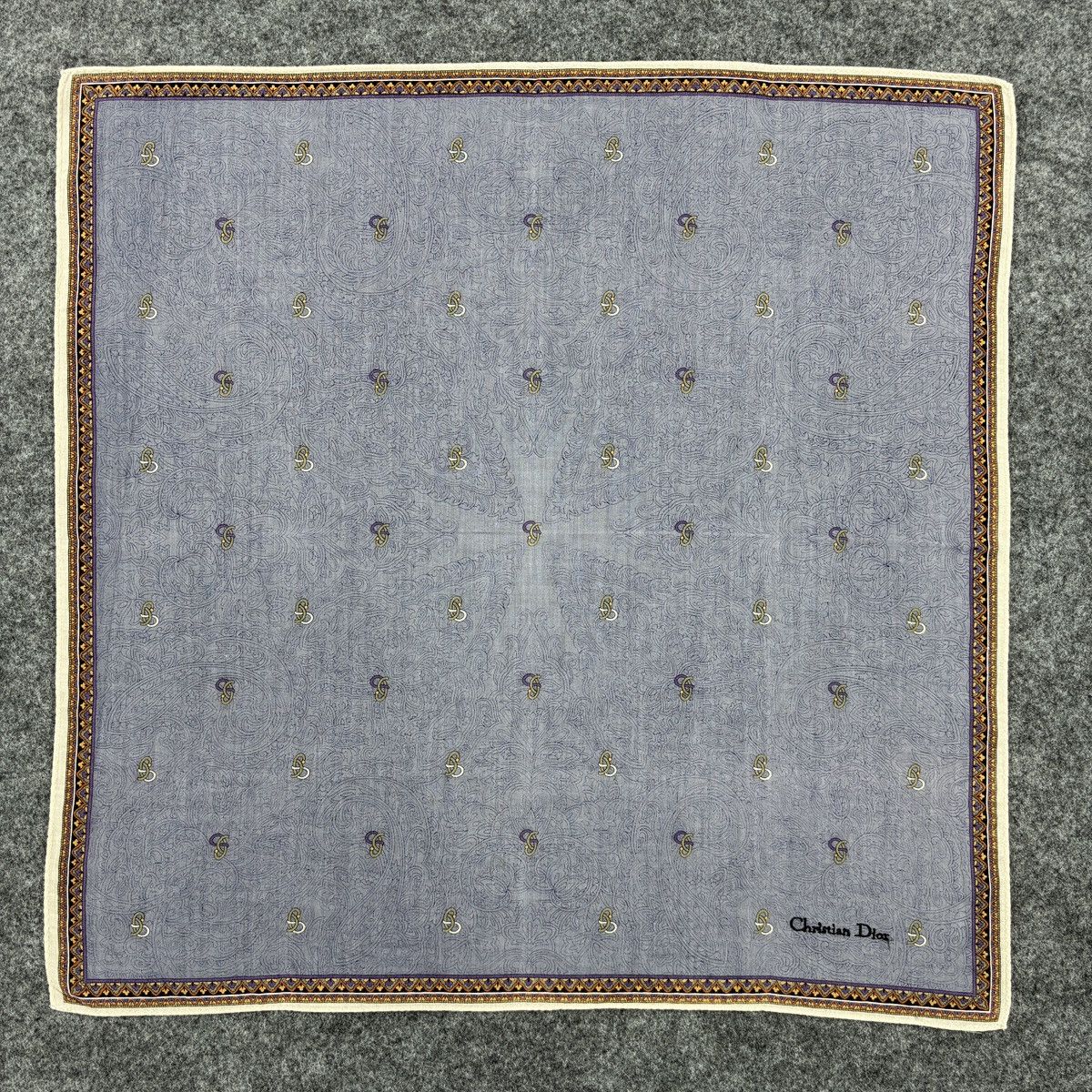 Christian Dior Monsieur × Vintage Handkerchief # E006 Size ONE SIZE - 2 Thumbnail