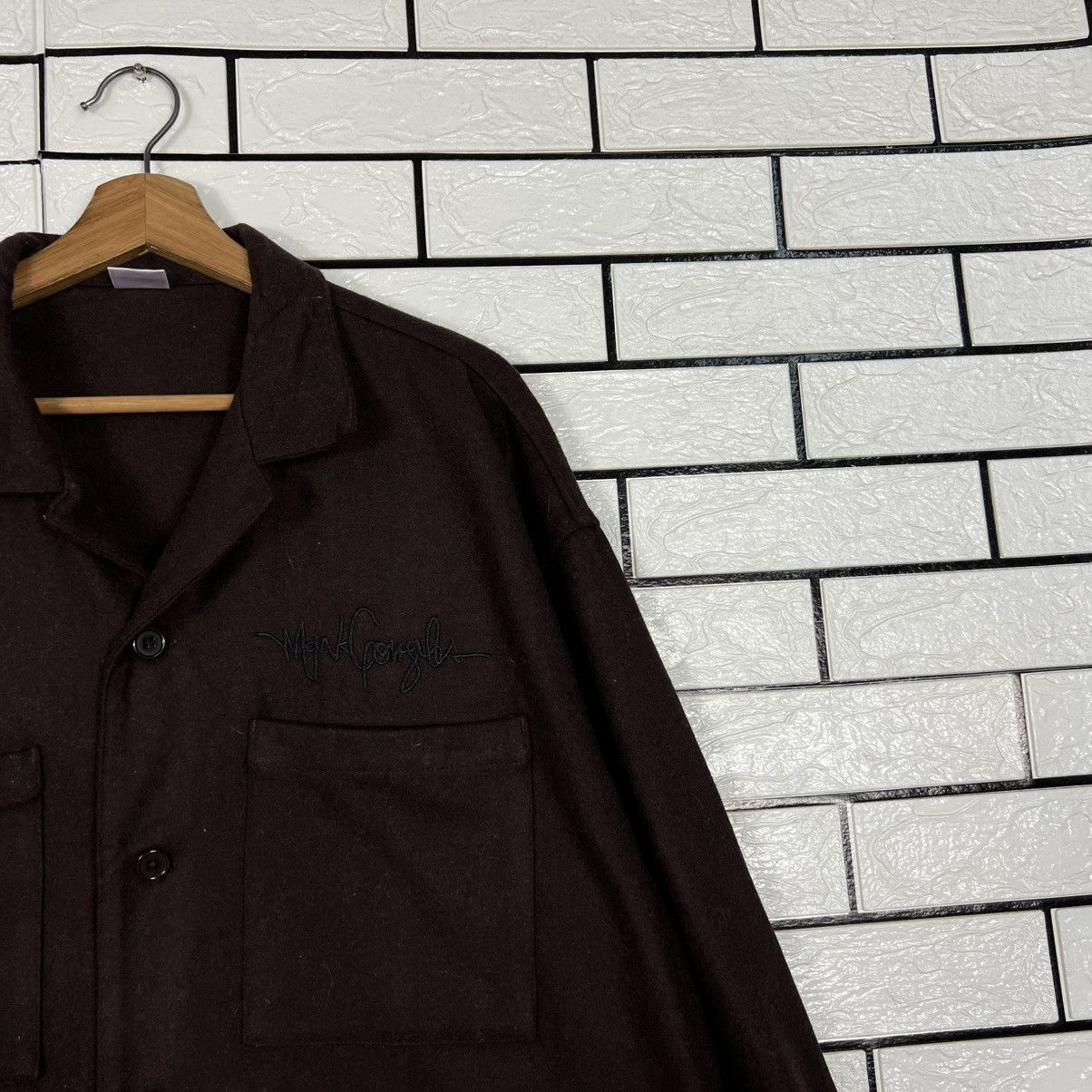 Other MARK GONZALES Streetwear Oversized Shirt Jacket #4161-C190 Size US L / EU 52-54 / 3 - 4 Thumbnail