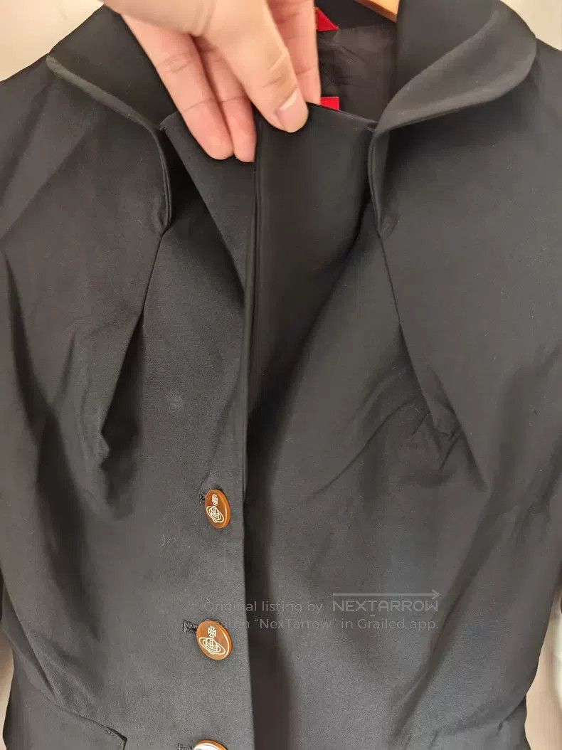 Vivienne Westwood Vivienne Westwood Wool Drunkard Blazer Size S / US 4 / IT 40 - 3 Thumbnail