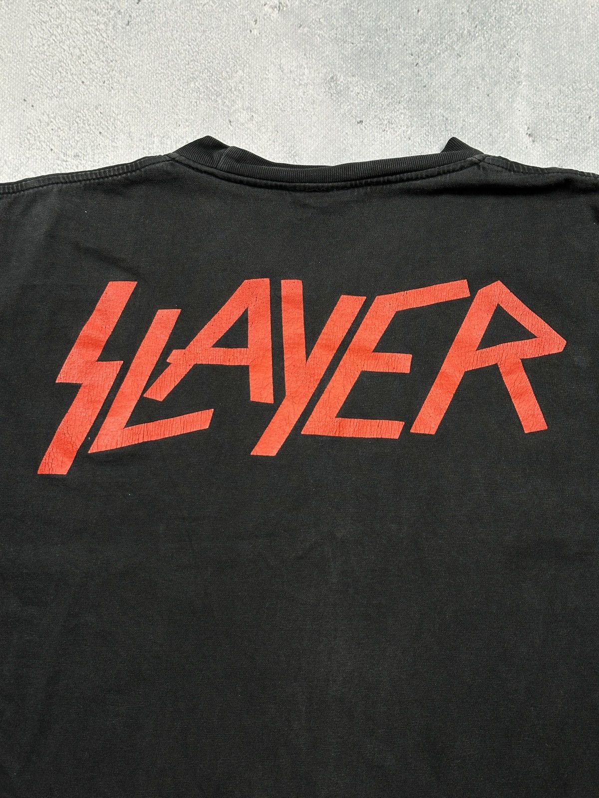 Slayer Vintage Slayer 90s T-Shirt Skeleton Pentagram Graphic Rare Size US M / EU 48-50 / 2 - 8 Thumbnail