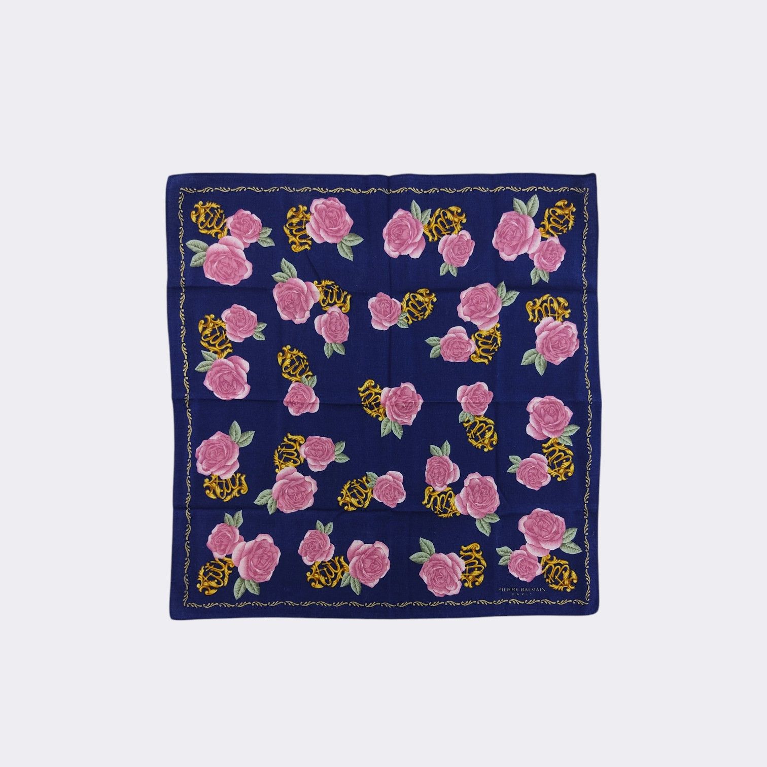 Pierre Balmain Vintage Pierre Balmain Handkerchief Neckerchief H188K Size ONE SIZE - 1 Thumbnail