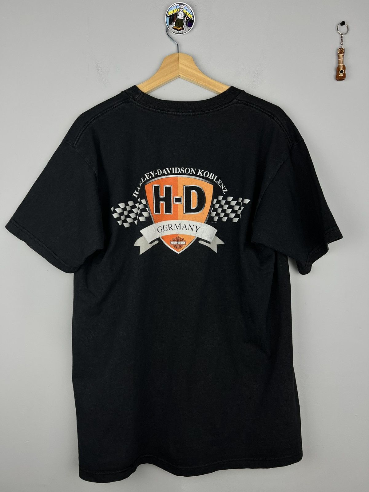 Harley Davidson × Vintage Harley Davidson 100 years anniversary all logos t shirt Size US L / EU 52-54 / 3 - 4 Thumbnail