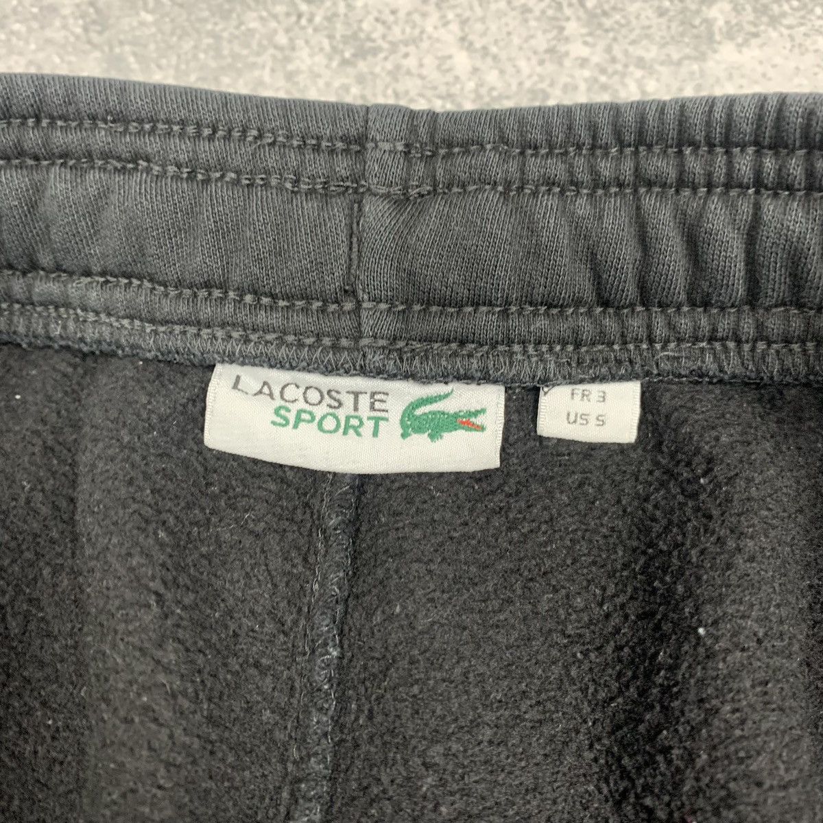 Lacoste Men’s Lacoste Sweatpants Black Joggers Size S Size US 28 / EU 44 - 11 Thumbnail