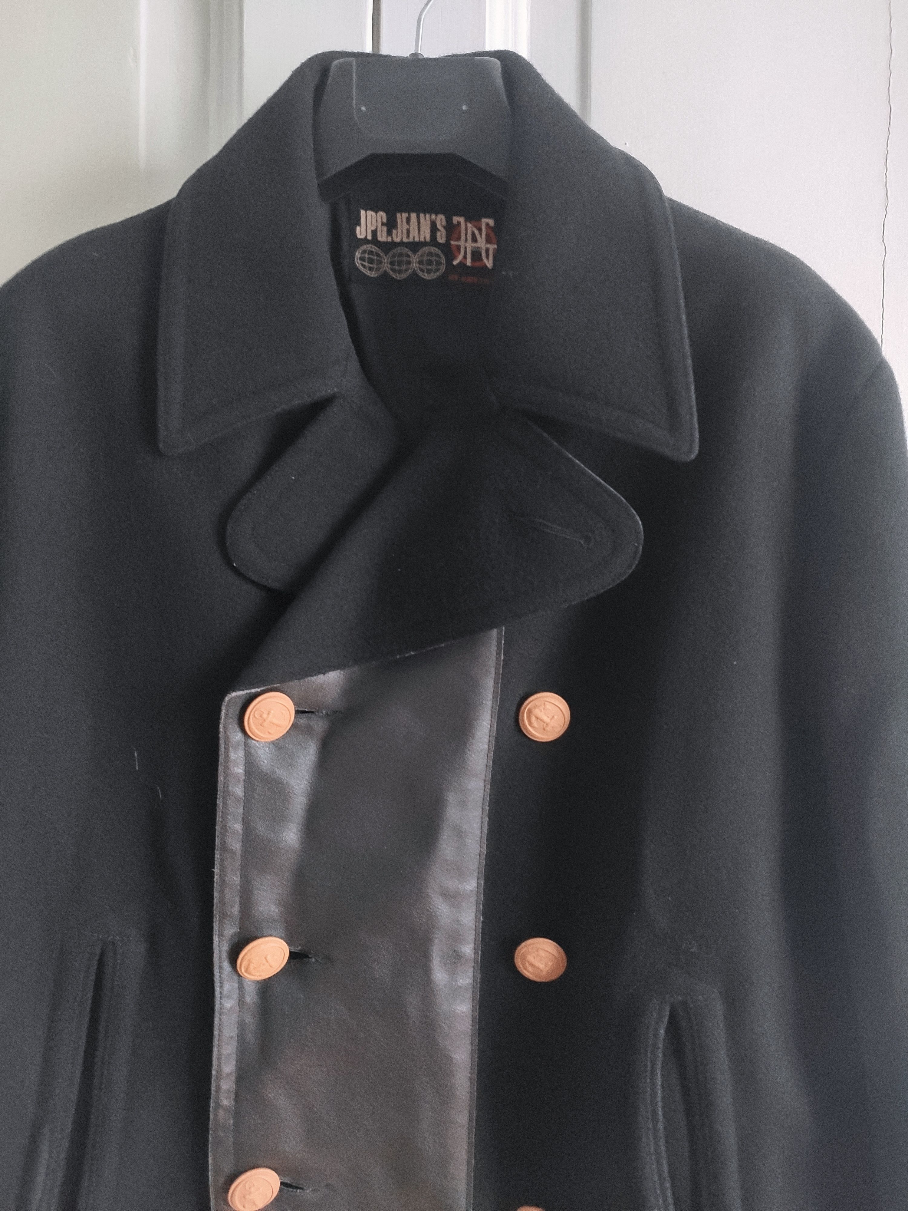 Jean Paul Gaultier Double breasted coat.Like Hermes or Martin Margiela Size US M / EU 48-50 / 2 - 2 Thumbnail