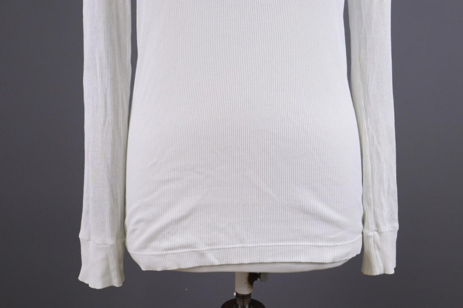 Dolce & Gabbana Dolce&Gabanna White V-Neck Pullover Size 46 Size S / US 4 / IT 40 - 4 Thumbnail
