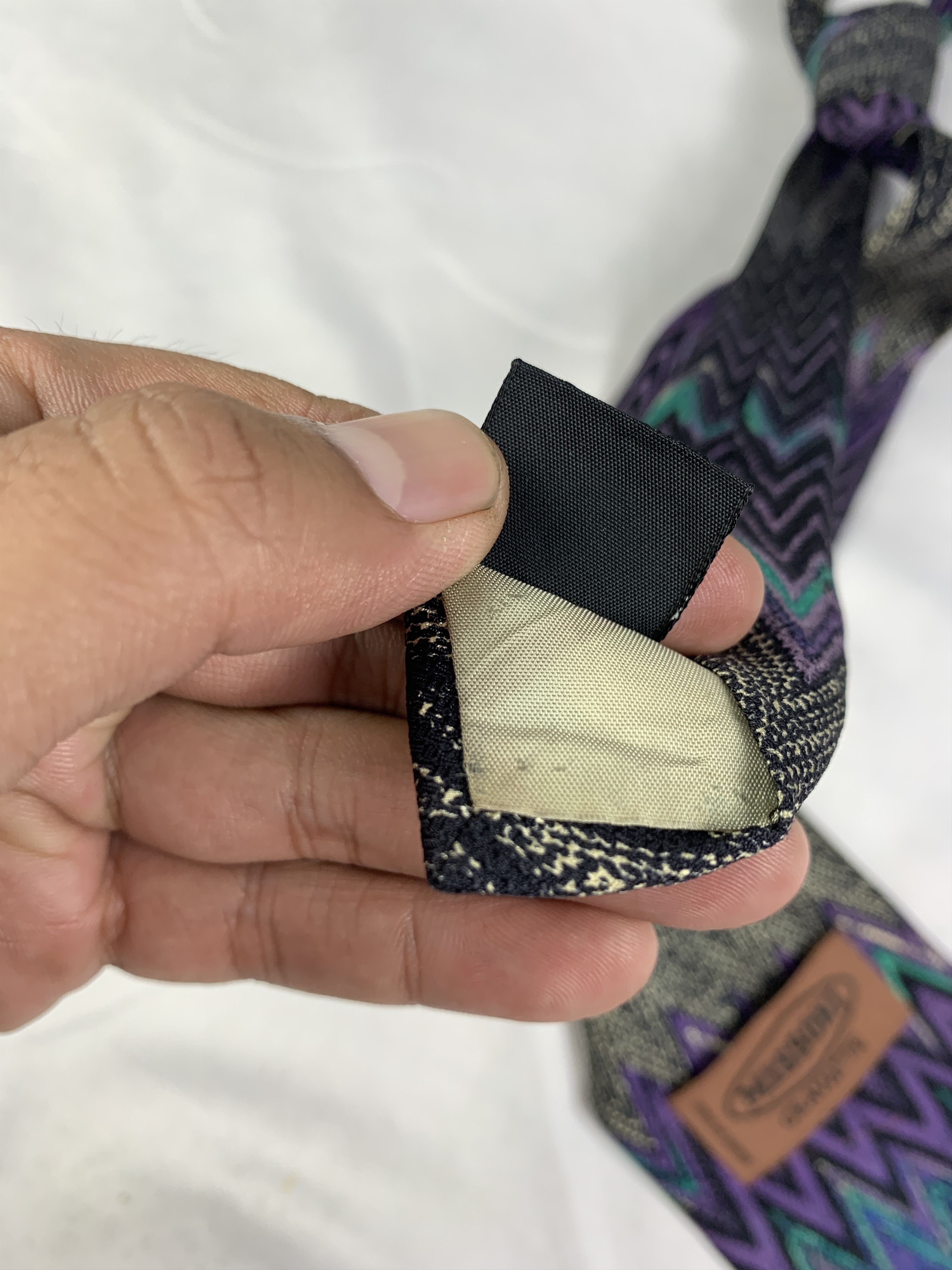 Missoni 2000s Missoni Zig-zag Multicolor Tie (OSFA) Size ONE SIZE - 8 Thumbnail