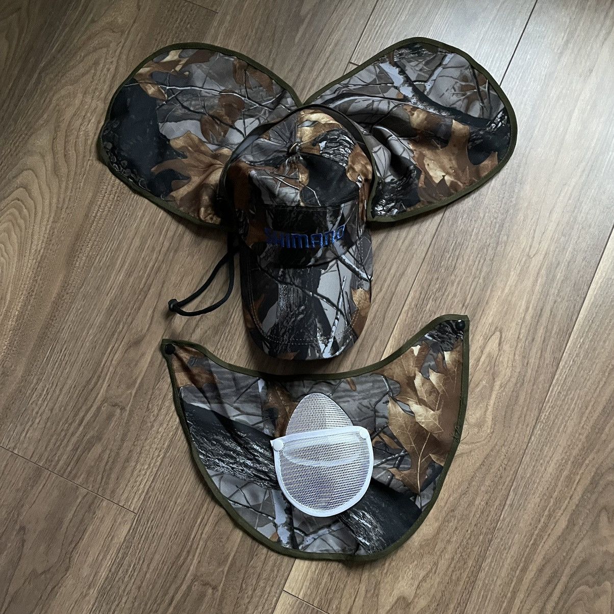 Vintage Vintage Japanese Style Real Tree Cap Hat Y2K Fishing 00s Size ONE SIZE - 12 Thumbnail