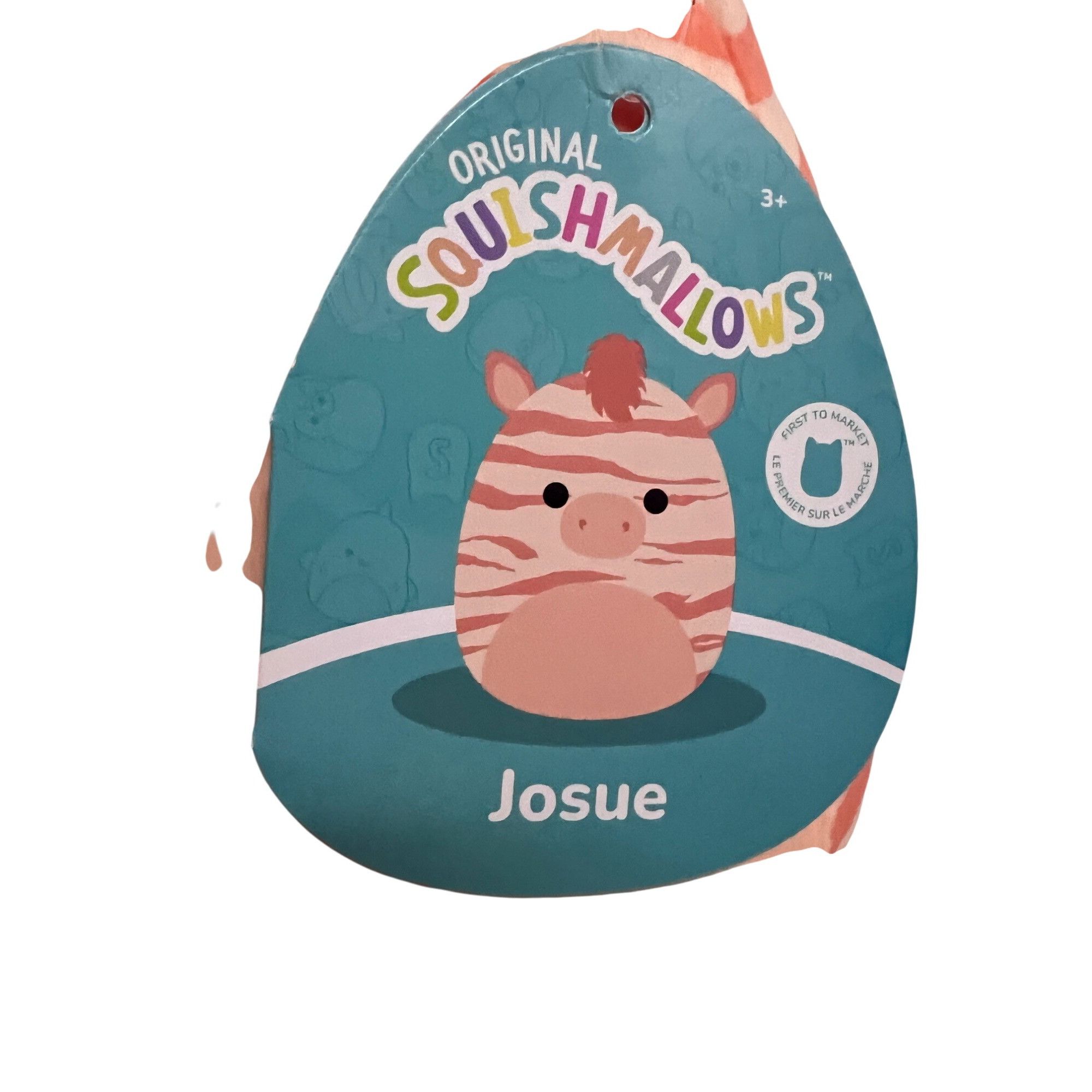 Other Squishmallows Josue Peach Zebra Plush Animal Toy Size ONE SIZE - 6 Thumbnail