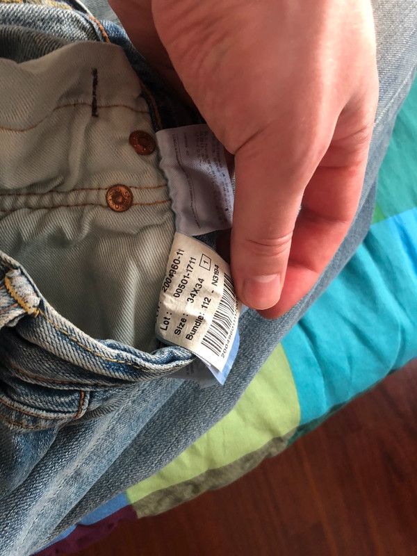 Levi's NWT Levi’s 501 Jeans Size US 32 / EU 48 - 3 Thumbnail