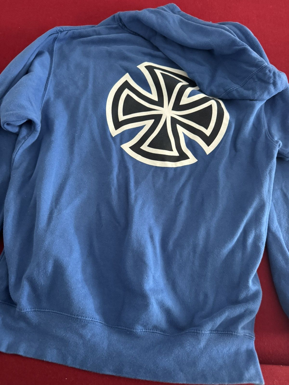 Independent Truck Co. Independent, classic style blue hoodie Size US M / EU 48-50 / 2 - 2 Thumbnail