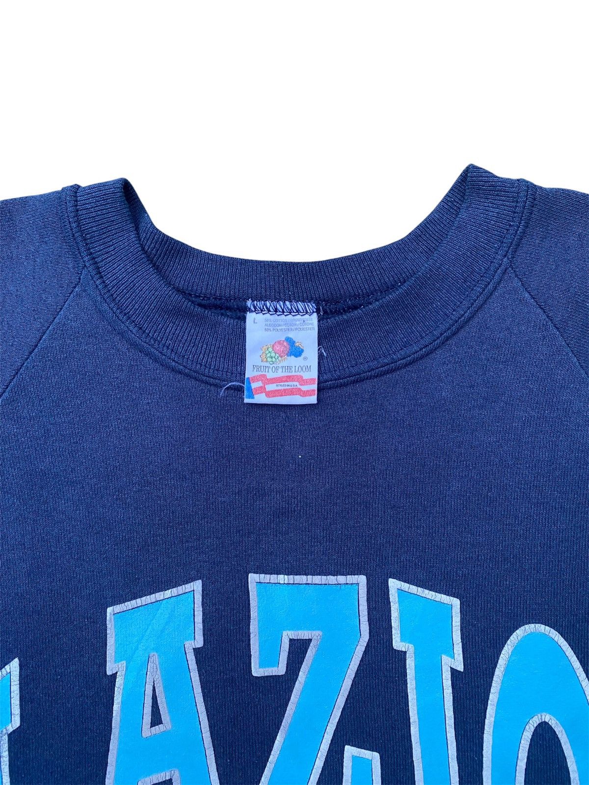 Fruit Of The Loom Vintage 90s Lazio Sweatshirt Size US L / EU 52-54 / 3 - 5 Thumbnail