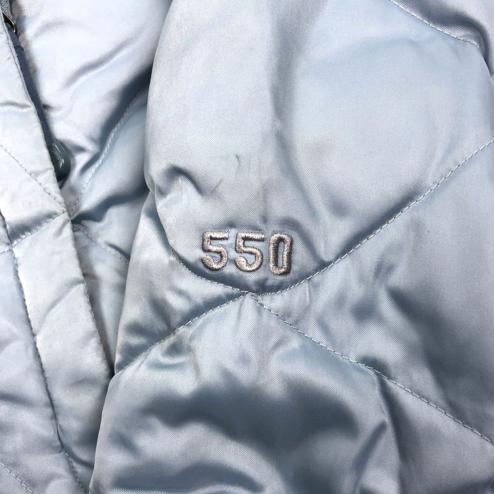 The North Face The North Face Women's 550 Fill Goose Down Puffer Jacket Light Blue M Size M / US 6-8 / IT 42-44 - 5 Thumbnail