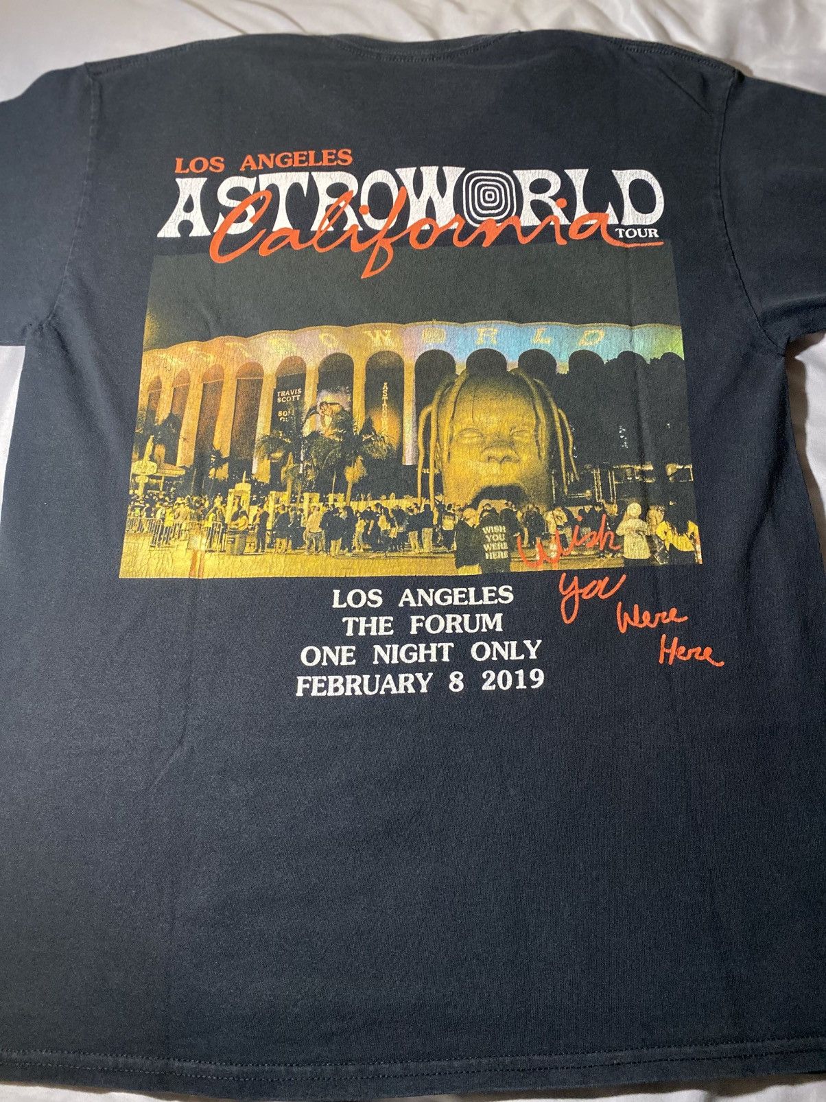 Travis Scott Travis Scott Astroworld Tour T-Shirt Size US M / EU 48-50 / 2 - 2 Thumbnail
