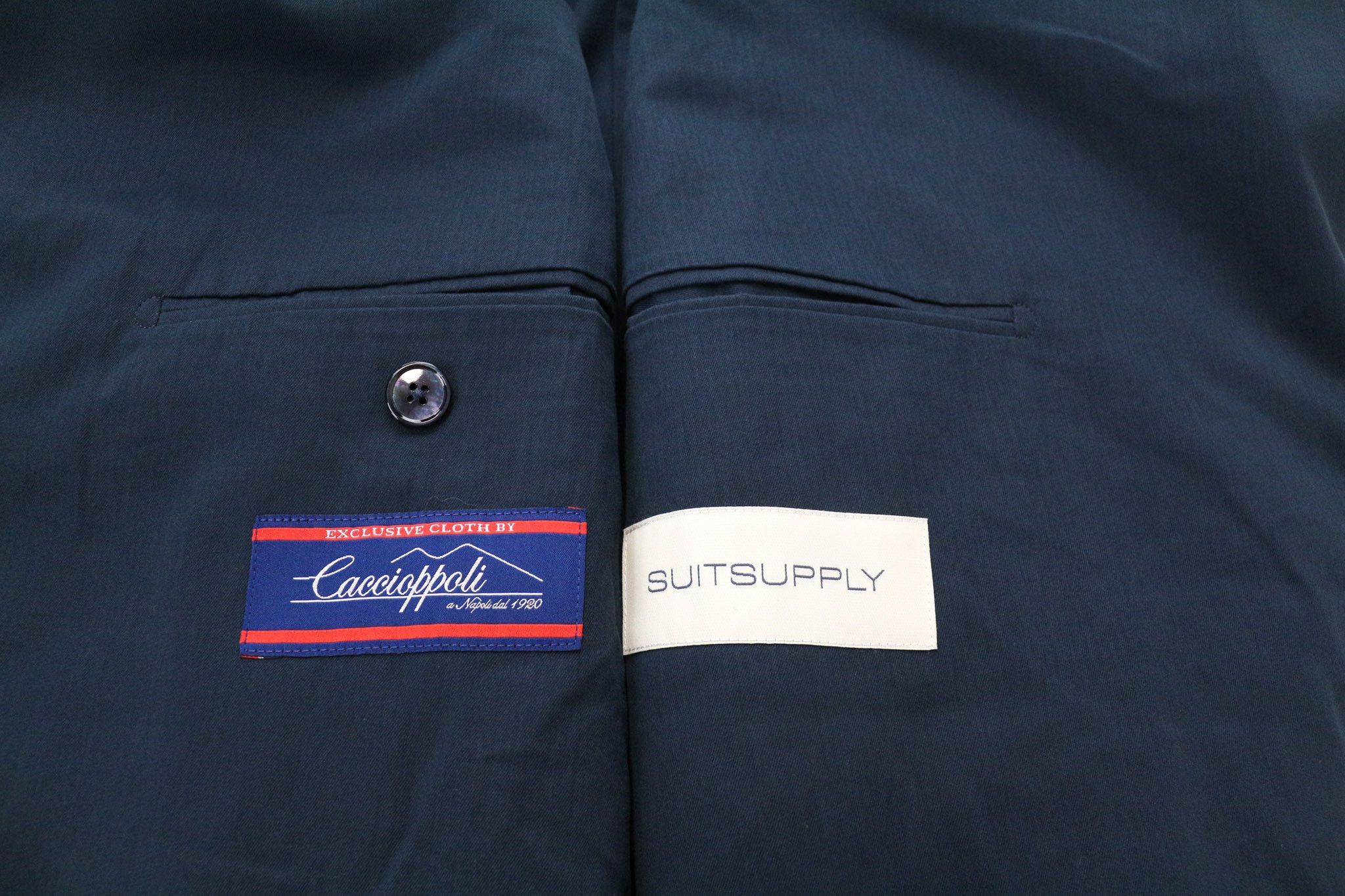 Suitsupply LA SPALLA UK48L Blue Green Cotton Cashmere Blazer 75693 Size 48L - 5 Thumbnail