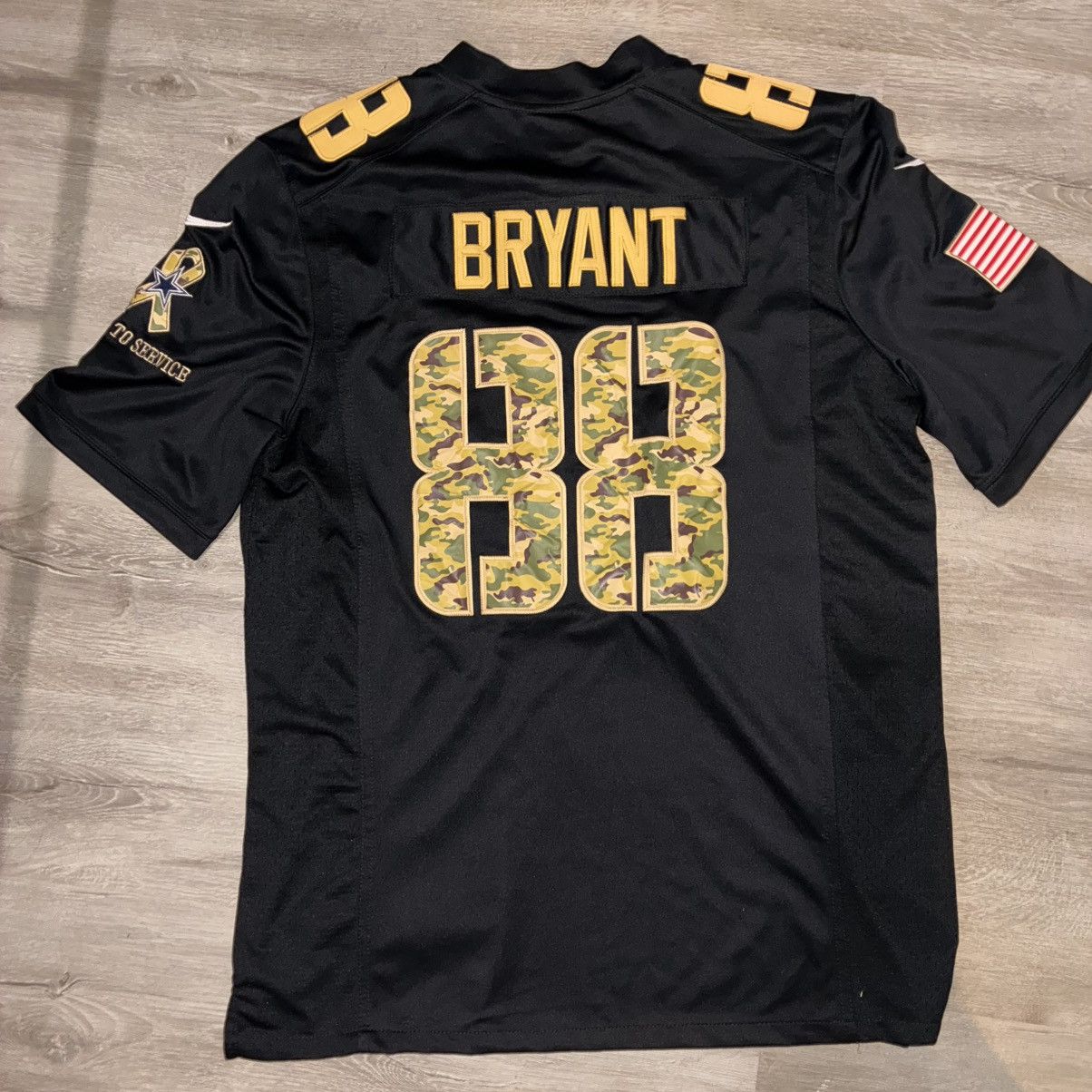 Nike Dallas Cowboys Dez Bryant Salute Military #88 Size Large Size US L / EU 52-54 / 3 - 2 Thumbnail