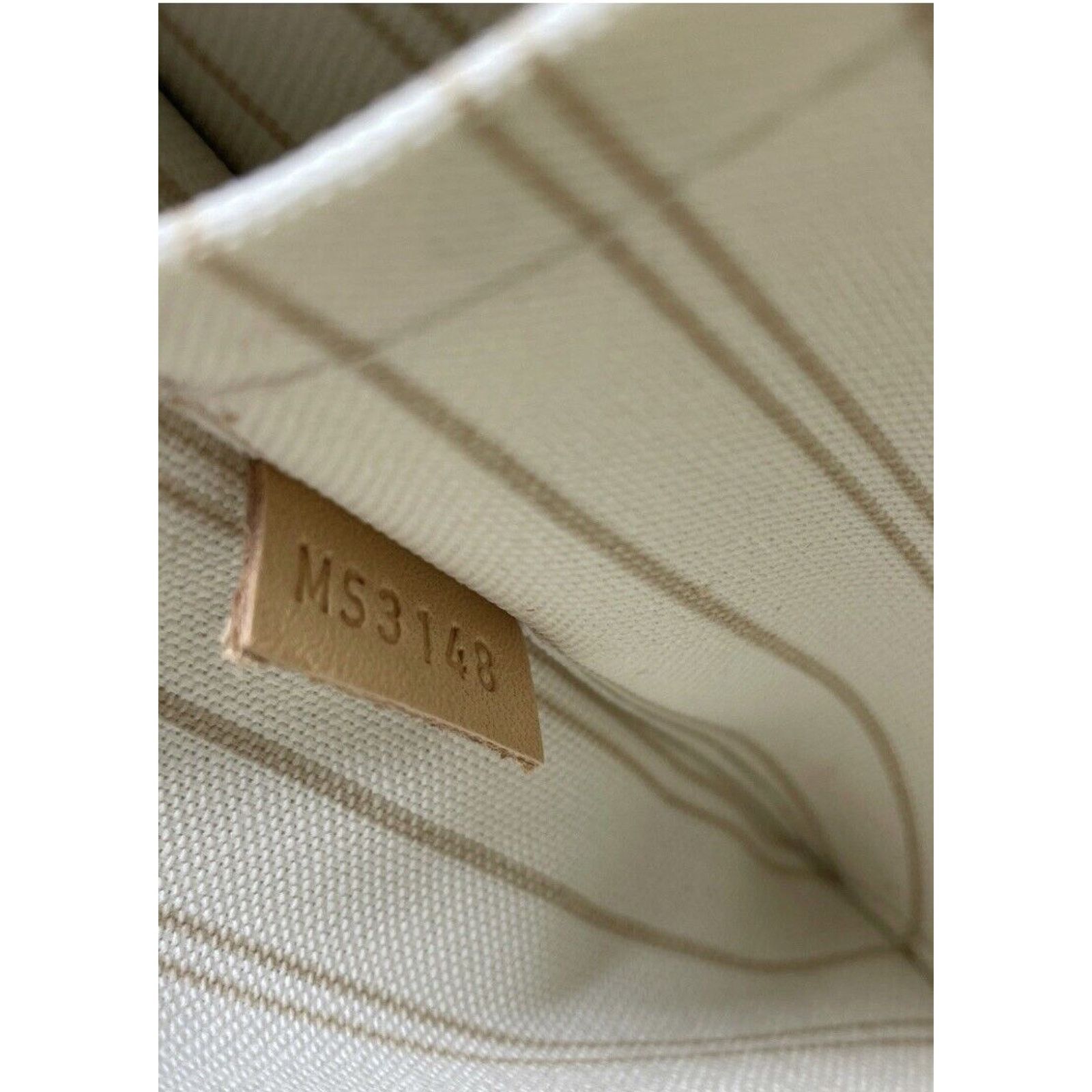 Louis Vuitton LOUIS VUITTON Large Damier Azur Beige Pouch Pochette Clutch Size ONE SIZE - 10 Thumbnail