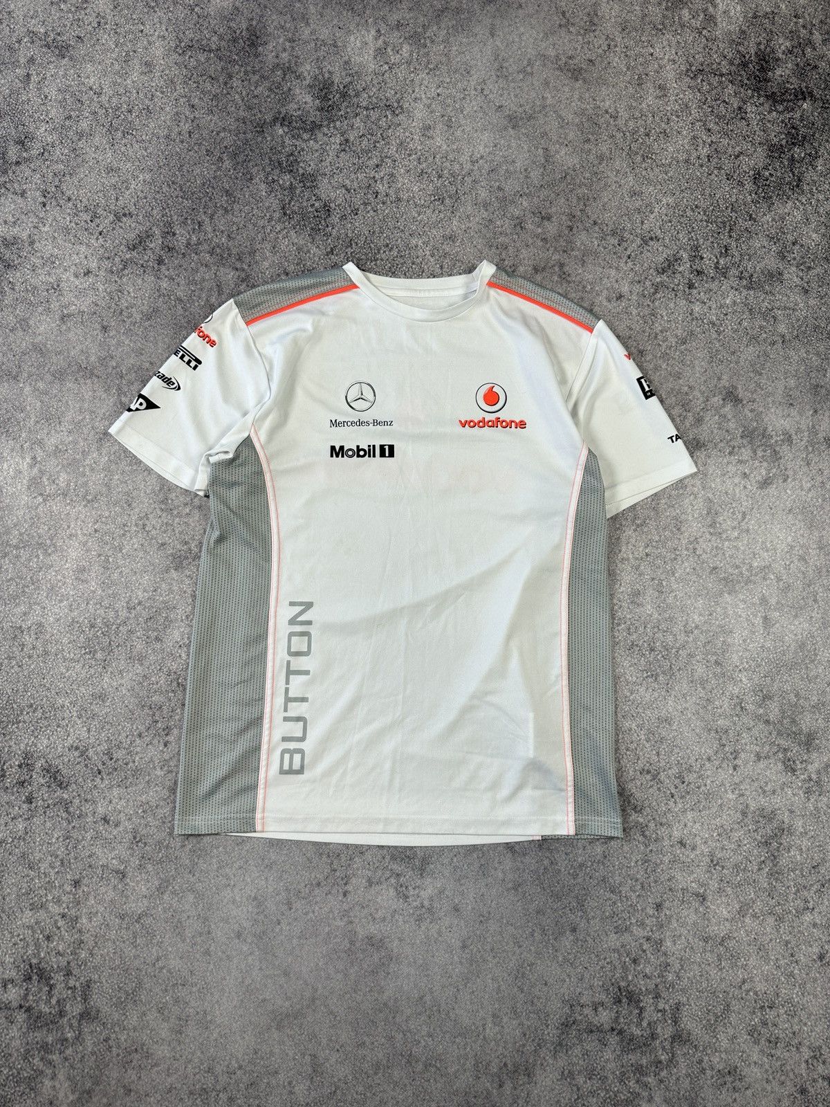 Mercedes-Benz Hugo BossVodafone Mercedes Benz T-shirt racing F-1 Rare M Size US M / EU 48-50 / 2 - 1 Thumbnail