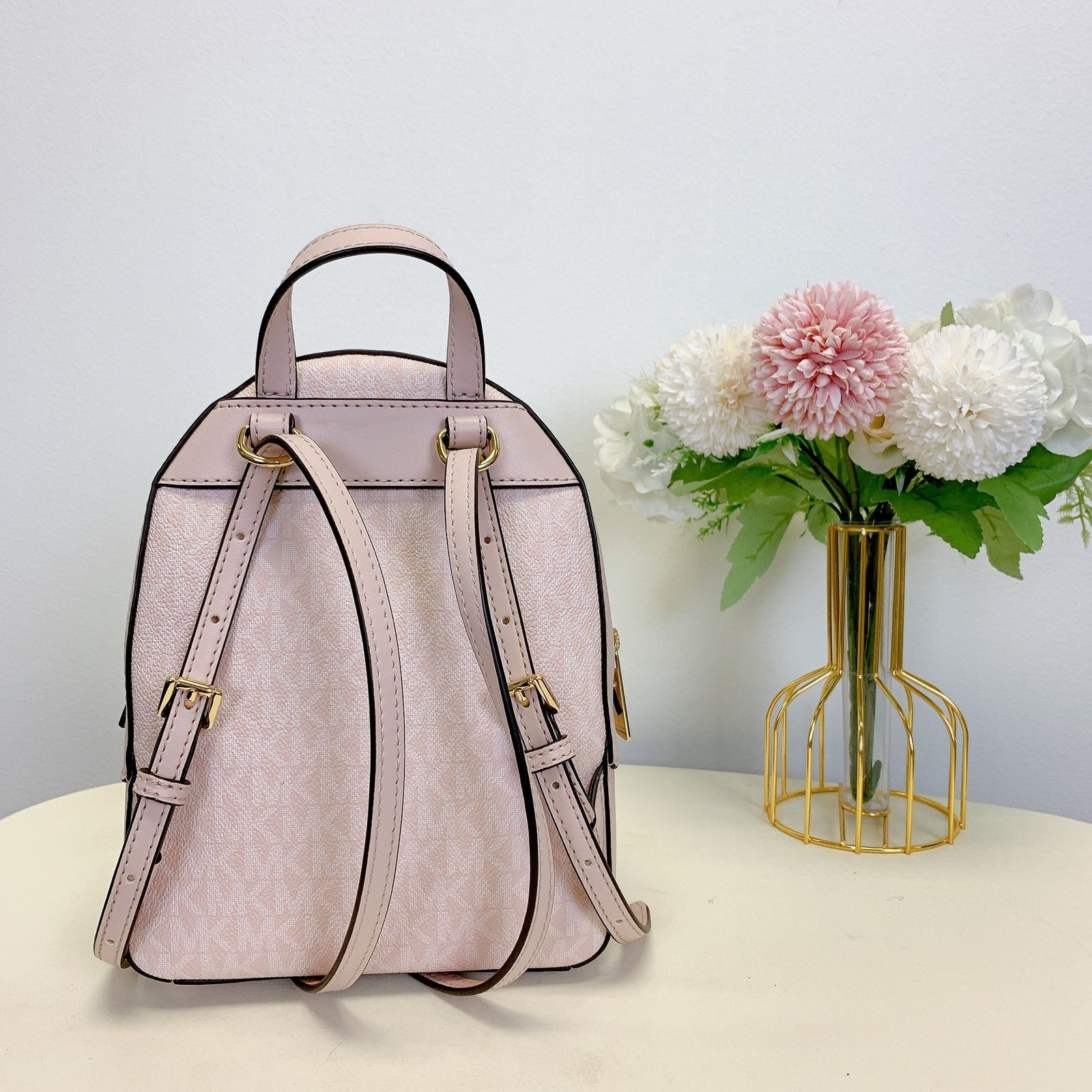 Michael Kors Michael Kors 35S3G8TB0V Jaycee Mini Pebbled Leather Backpack Size ONE SIZE - 4 Thumbnail