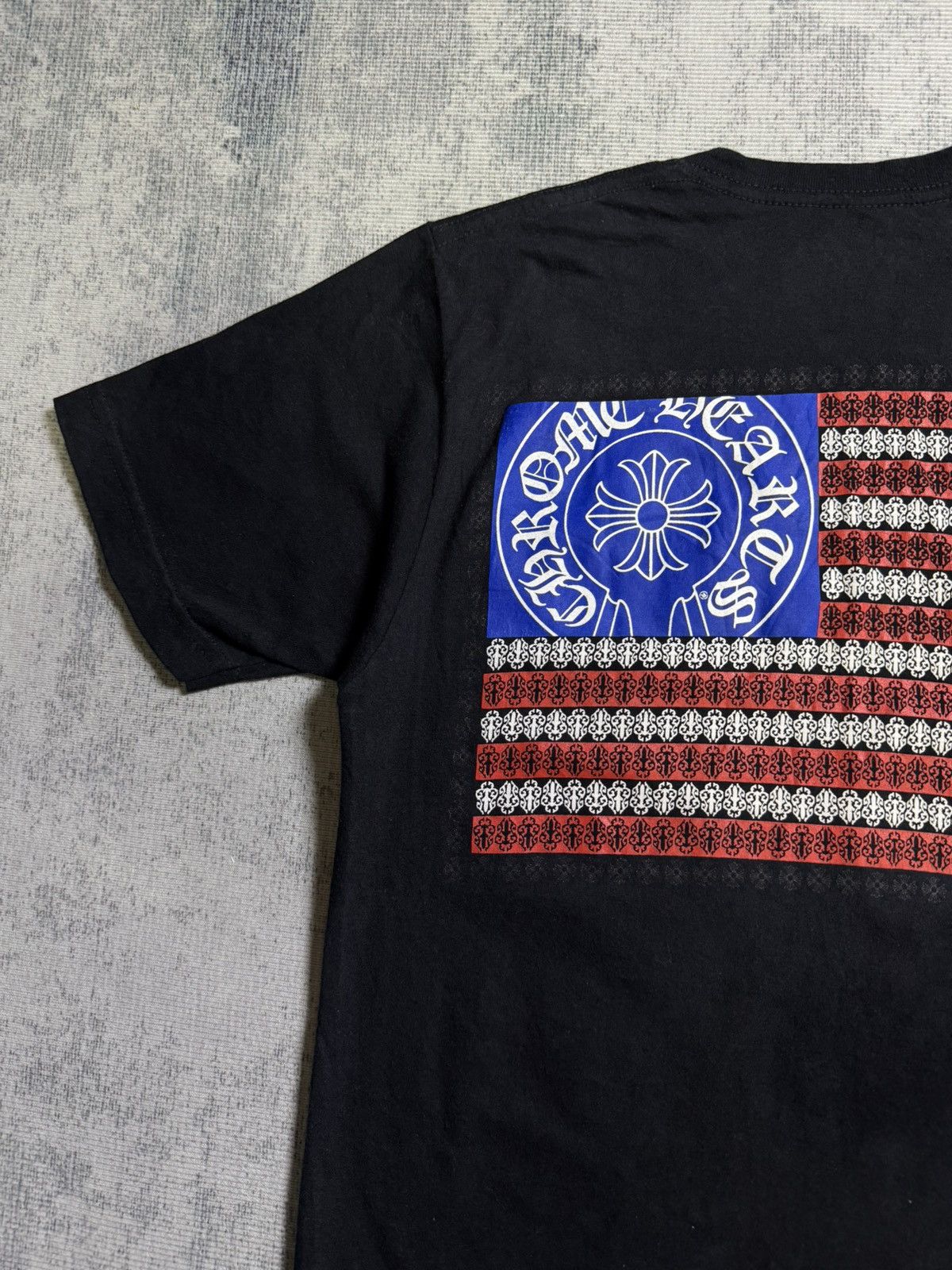 Chrome Hearts Amflag - American Flag Tee Size US S / EU 44-46 / 1 - 4 Thumbnail
