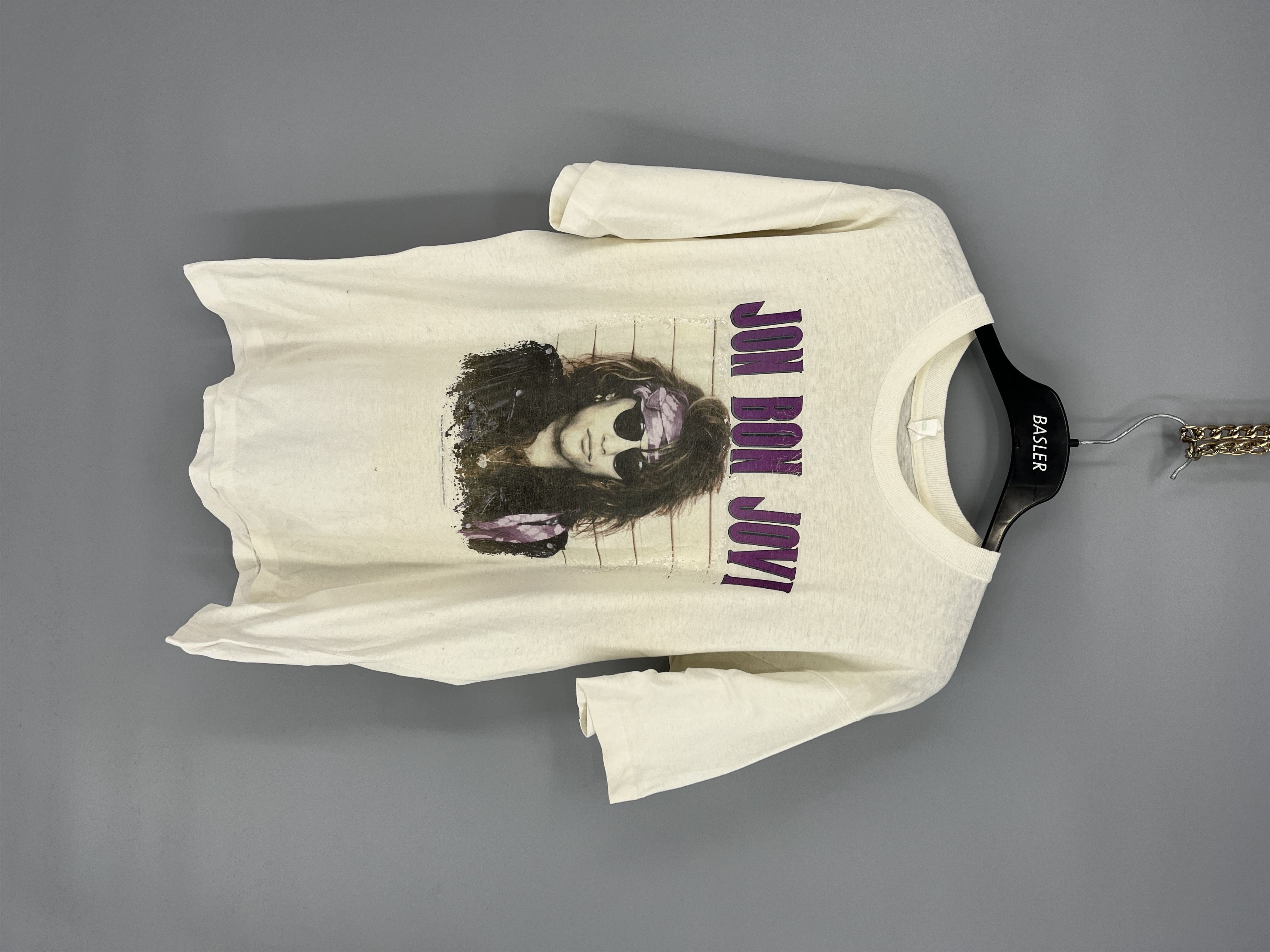 Bon Jovi × Vintage VINTAGE 1991 BON JOVI KEEP THE FAITH T-SHIRT Size US M / EU 48-50 / 2 - 1 Thumbnail