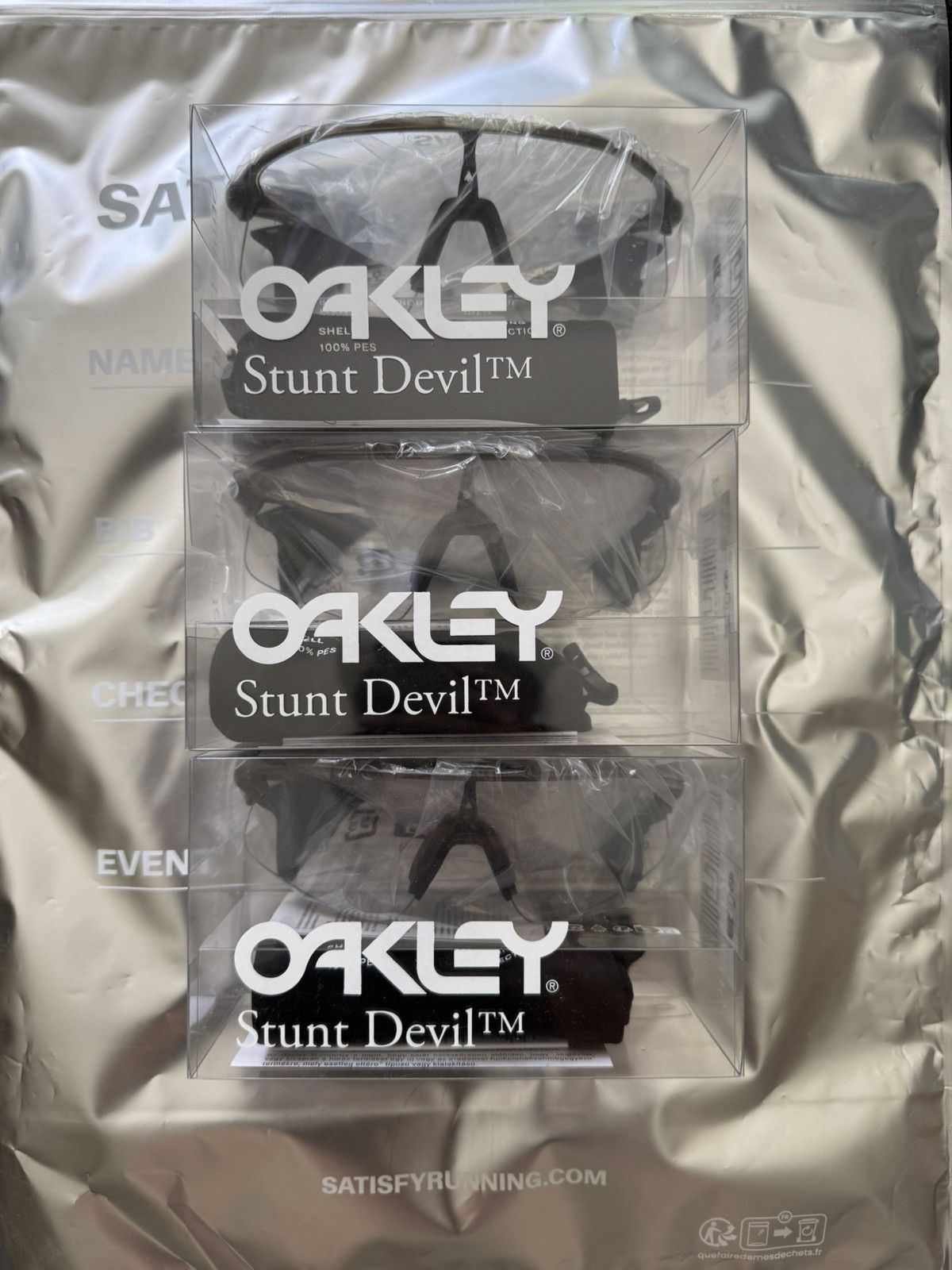 Oakley × Satisfy Satisfy Oakley Stunt Devil Sunglasses Size ONE SIZE - 2 Thumbnail