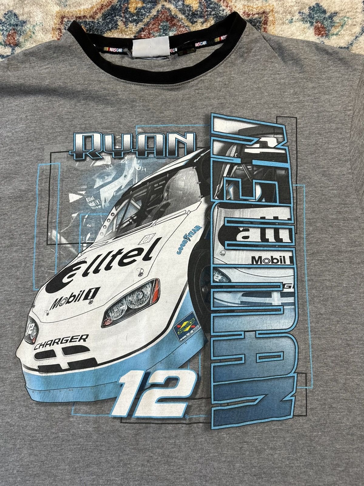 NASCAR Vintage NASCAR Ryan Newman Racing T-shirt Size XL Size US XL / EU 56 / 4 - 3 Thumbnail