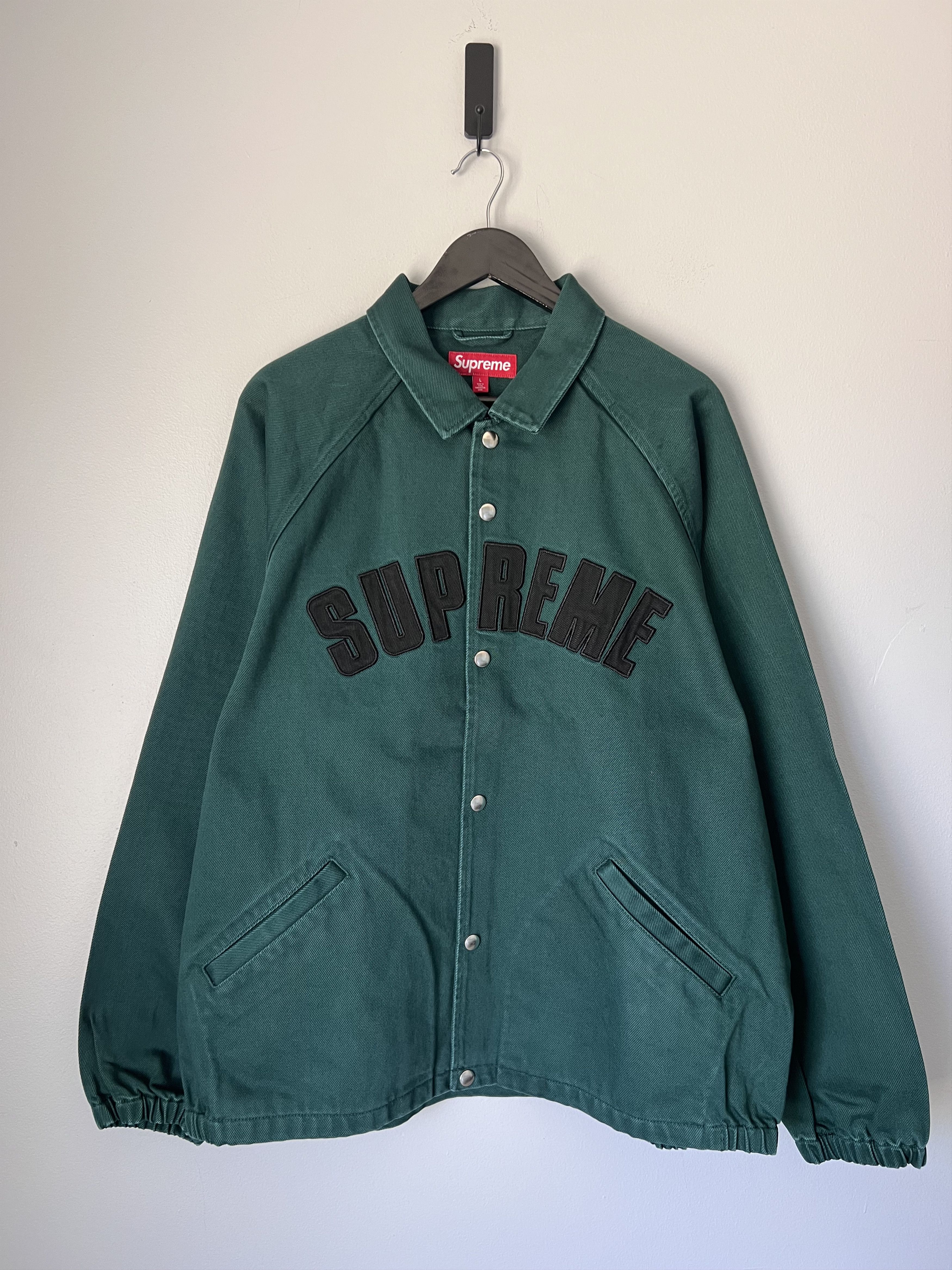 Supreme Denim Coaches Jacket | Grailed