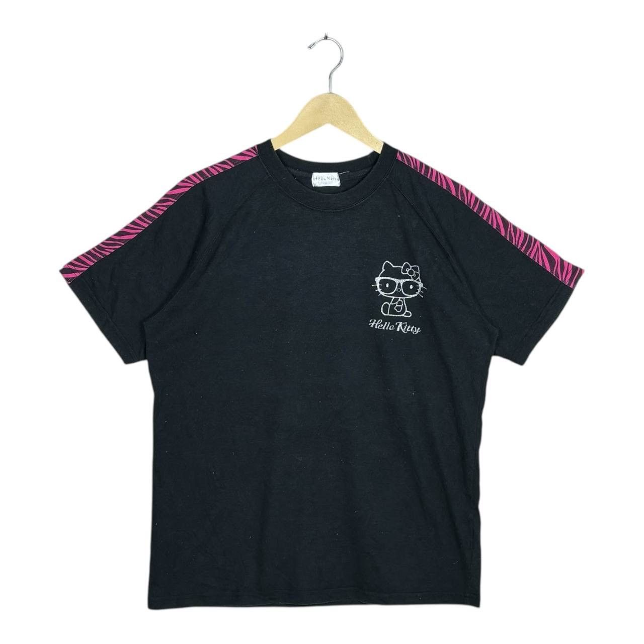 Other Vtg Hello Kitty Zebra Shirt Y2K Sanrio Nerd Glasses Pink L Size US L / EU 52-54 / 3 - 2 Thumbnail