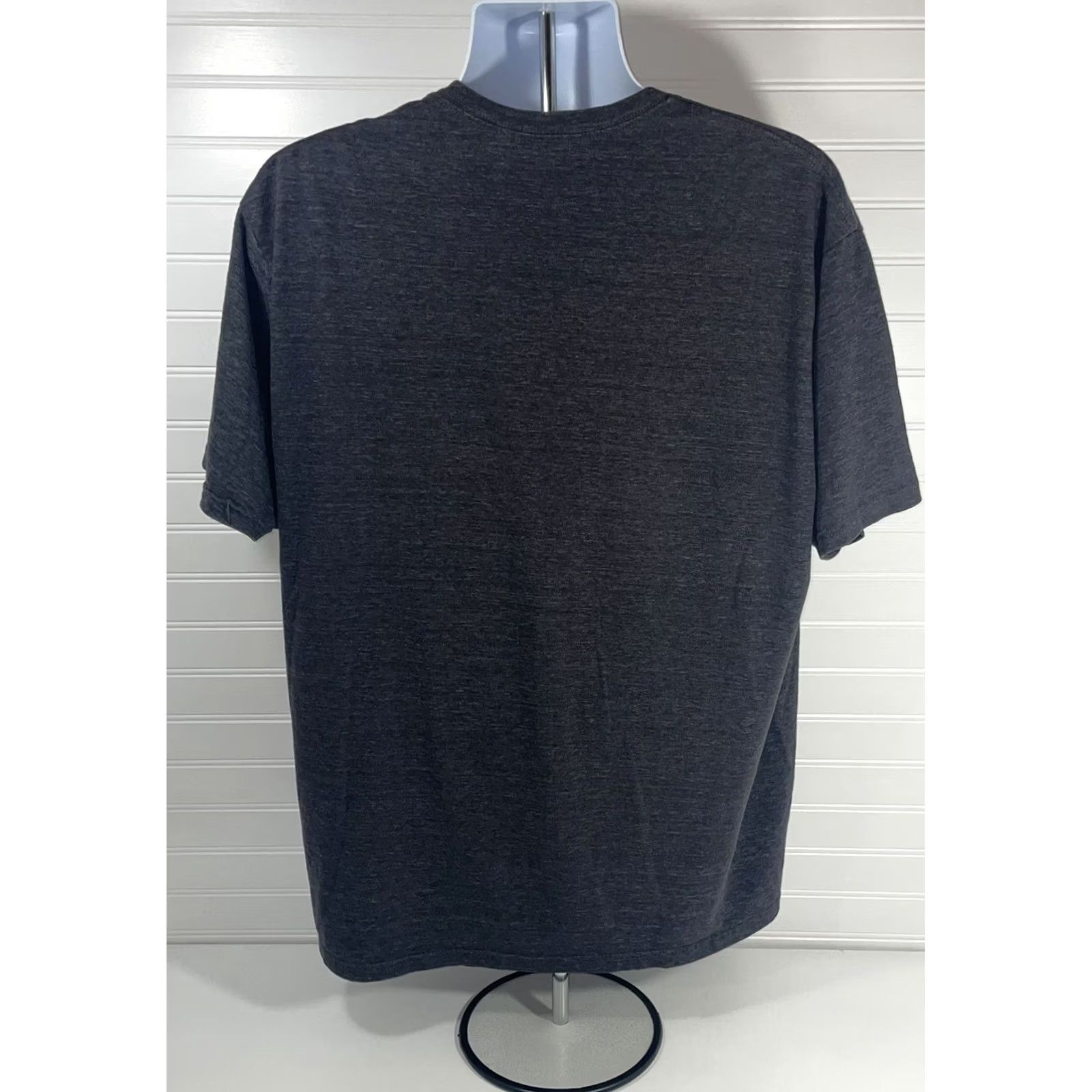 Star Wars Star Wars Storm Trooper T-Shirt Mens 2XL Heather Gray Knit Shirt - 24" Pit to Pit, 29.5" Length - Recycled Size US XXL / EU 58 / 5 - 2 Thumbnail