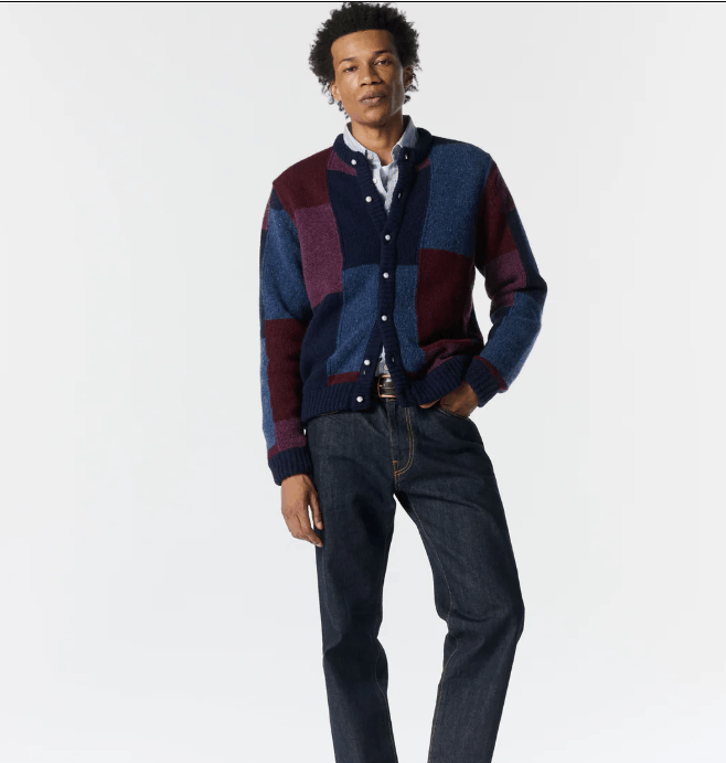 Noah Noah Patchwork Shetland Cardigan L Size US L / EU 52-54 / 3 - 3 Thumbnail