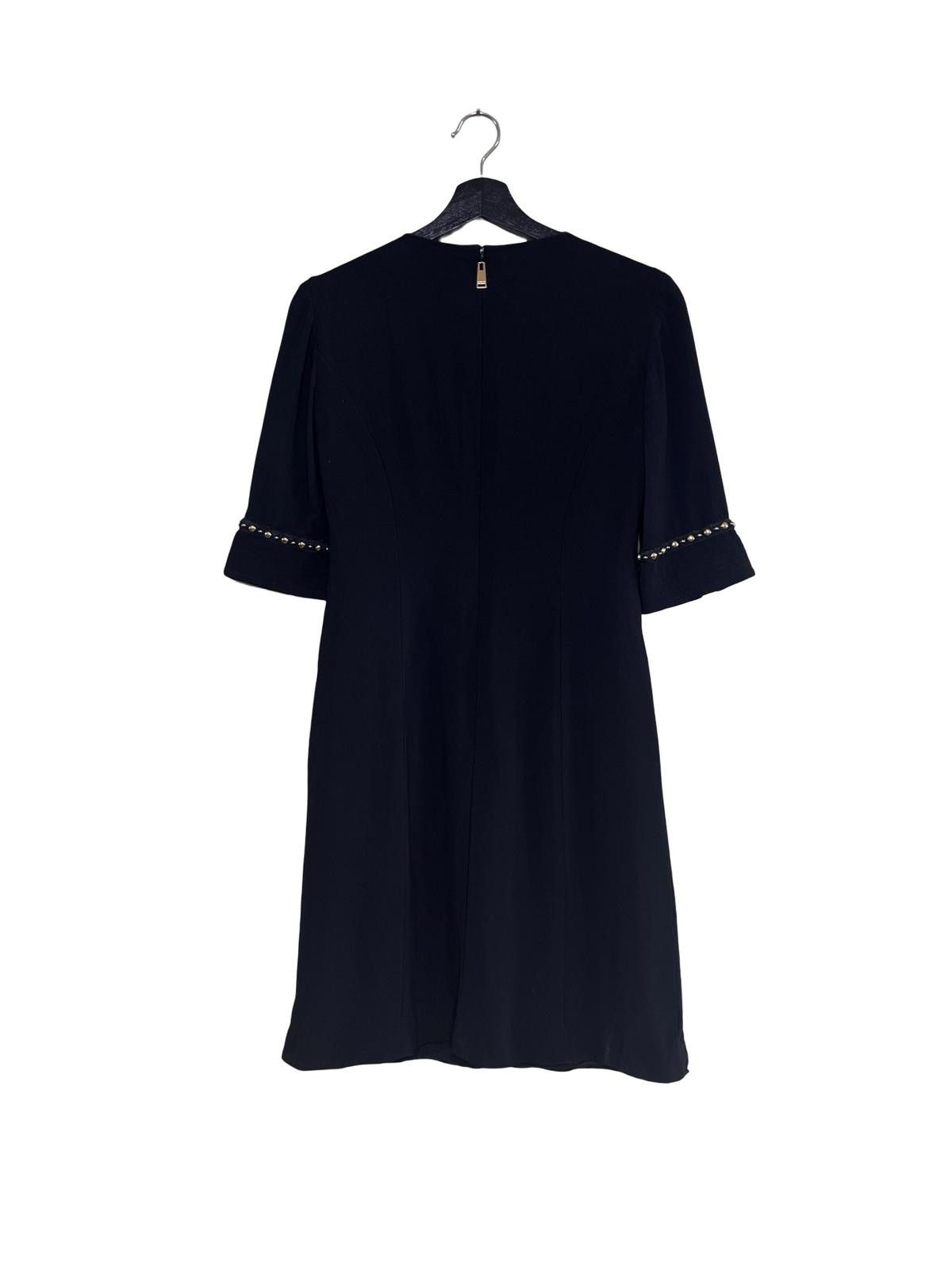 Versace Versace Medusa Stud Sleeve Mini Dress Black Size 38 Size S / US 4 / IT 40 - 2 Thumbnail