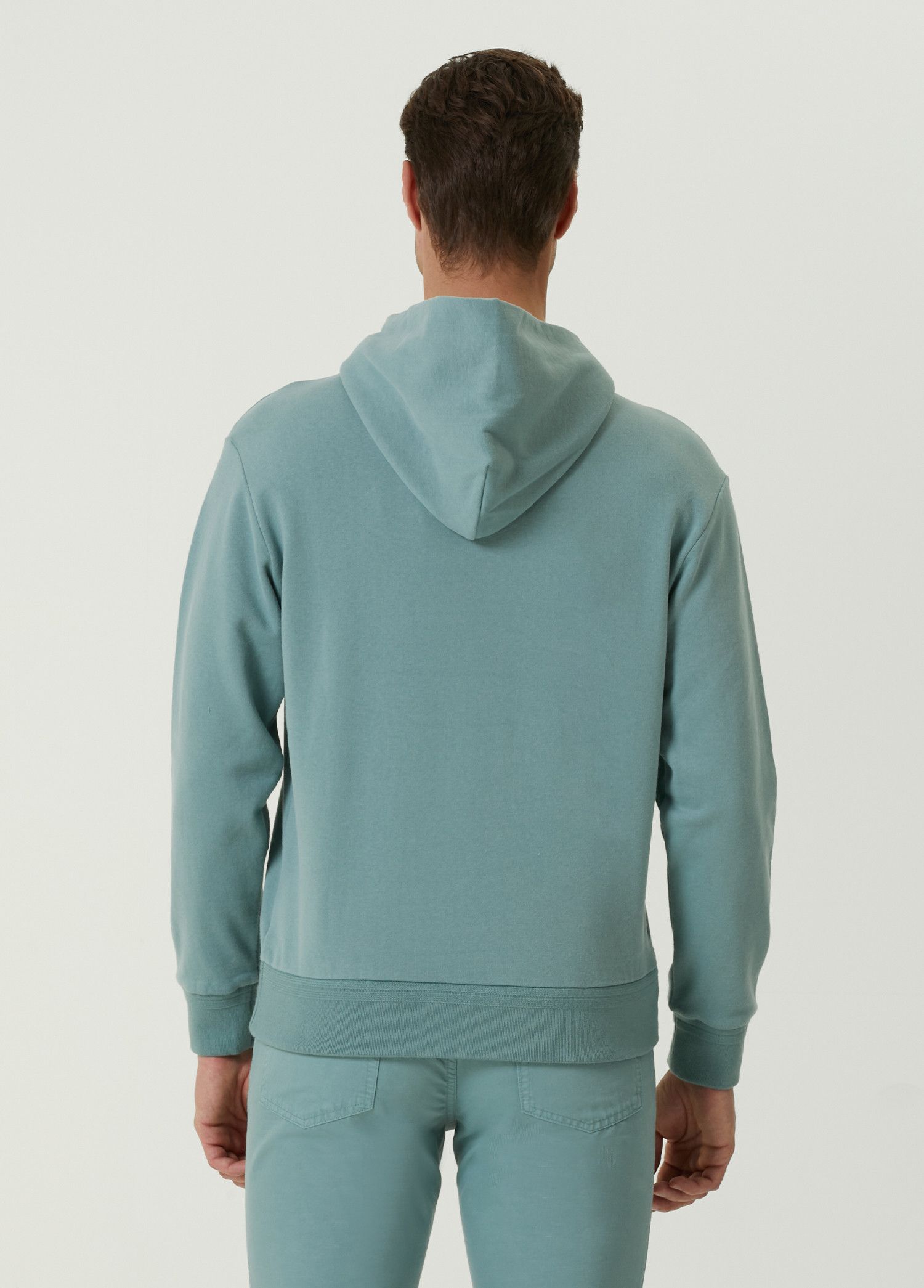 Ermenegildo Zegna ZEGNA green cotton cashmere hoodie sweatshirt Medium Size US M / EU 48-50 / 2 - 3 Thumbnail