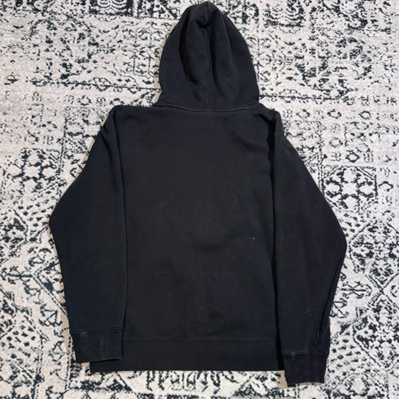 Nike Vintage Nike Unisex Black Cotton Hoodie Size M Y2K Archive Size US M / EU 48-50 / 2 - 11 Thumbnail