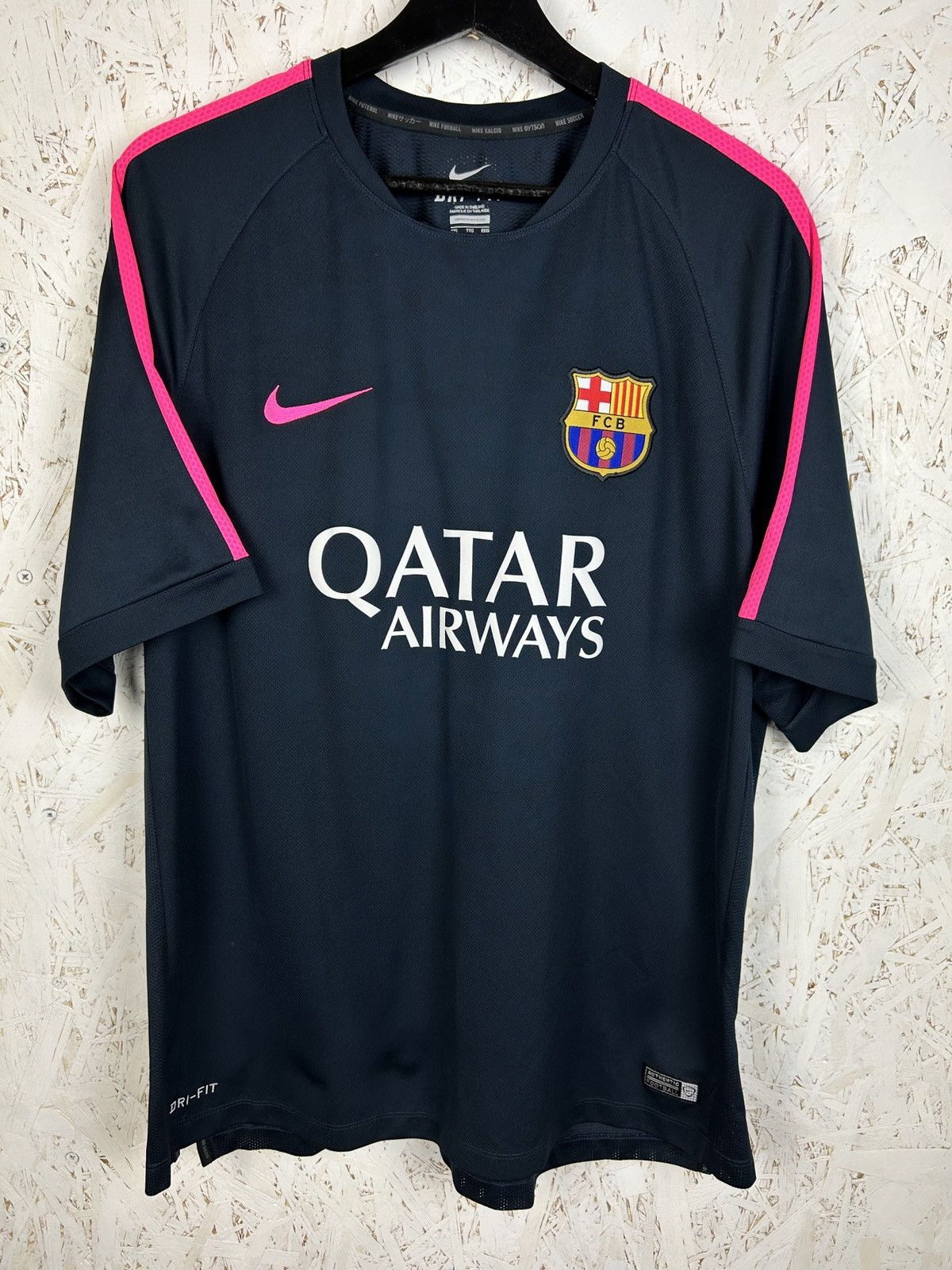 Nike Nike FC Barcelona Barca 2014/15 Training Squad Jersey XXL Size US XXL / EU 58 / 5 - 1 Thumbnail