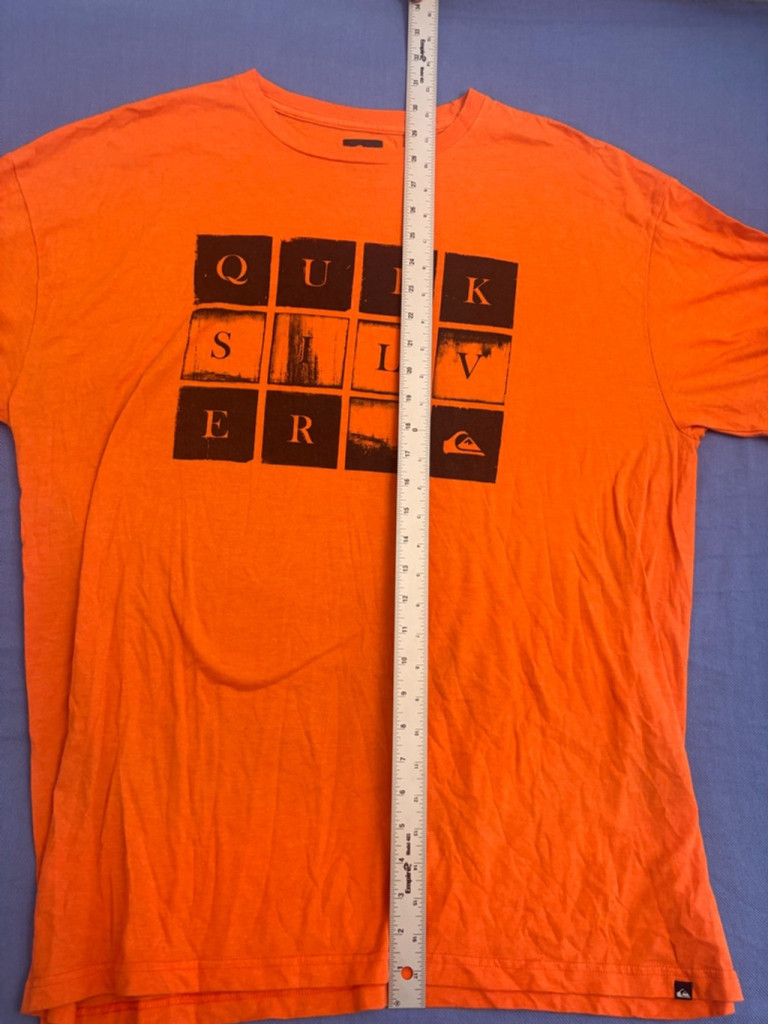 Quiksilver Men's Quiksilver T-Shirt XXL Orange Size US XXL / EU 58 / 5 - 4 Thumbnail